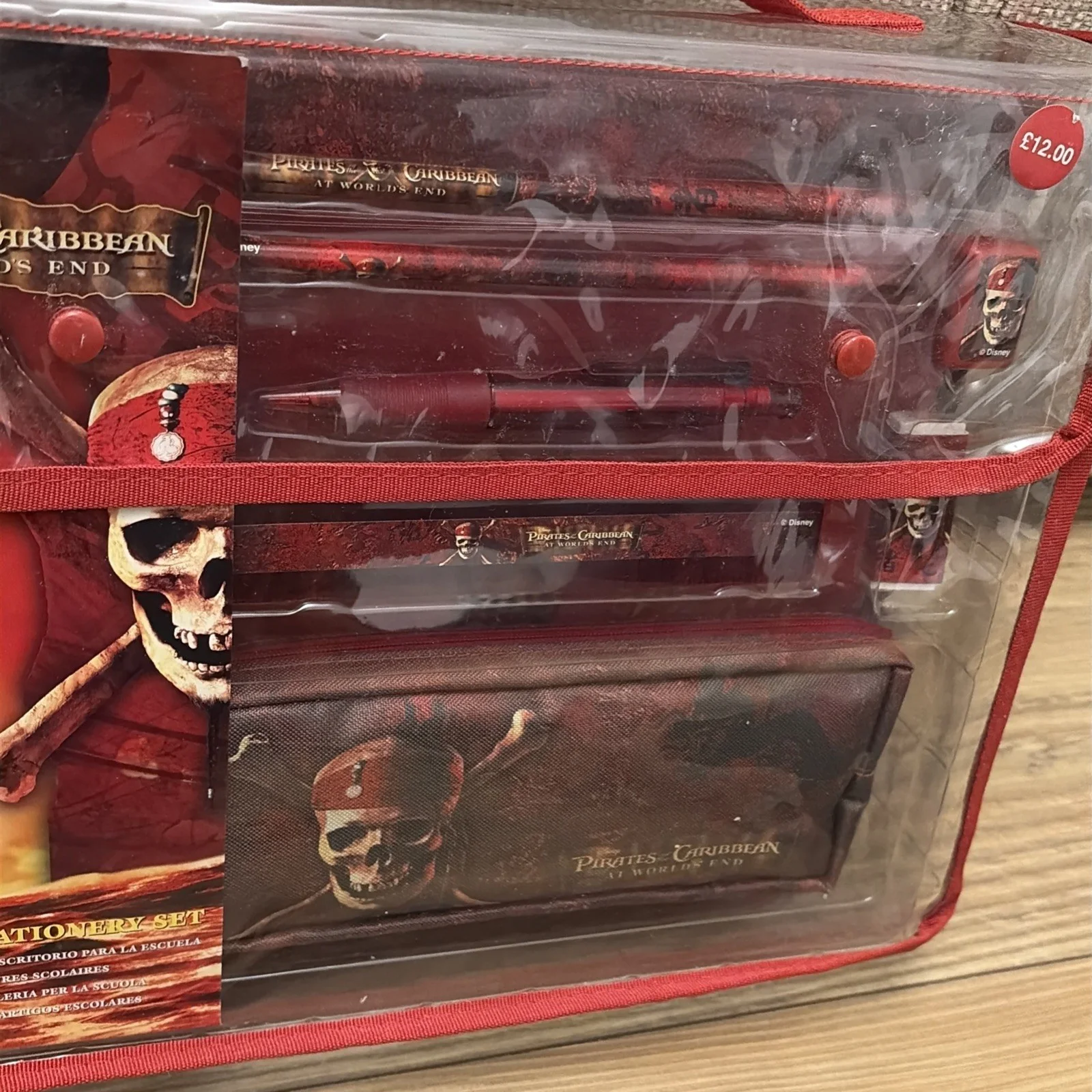 Disney Store Exclusive Pirates Of The Caribbean Worlds End Stationery Case Set, изображение 3