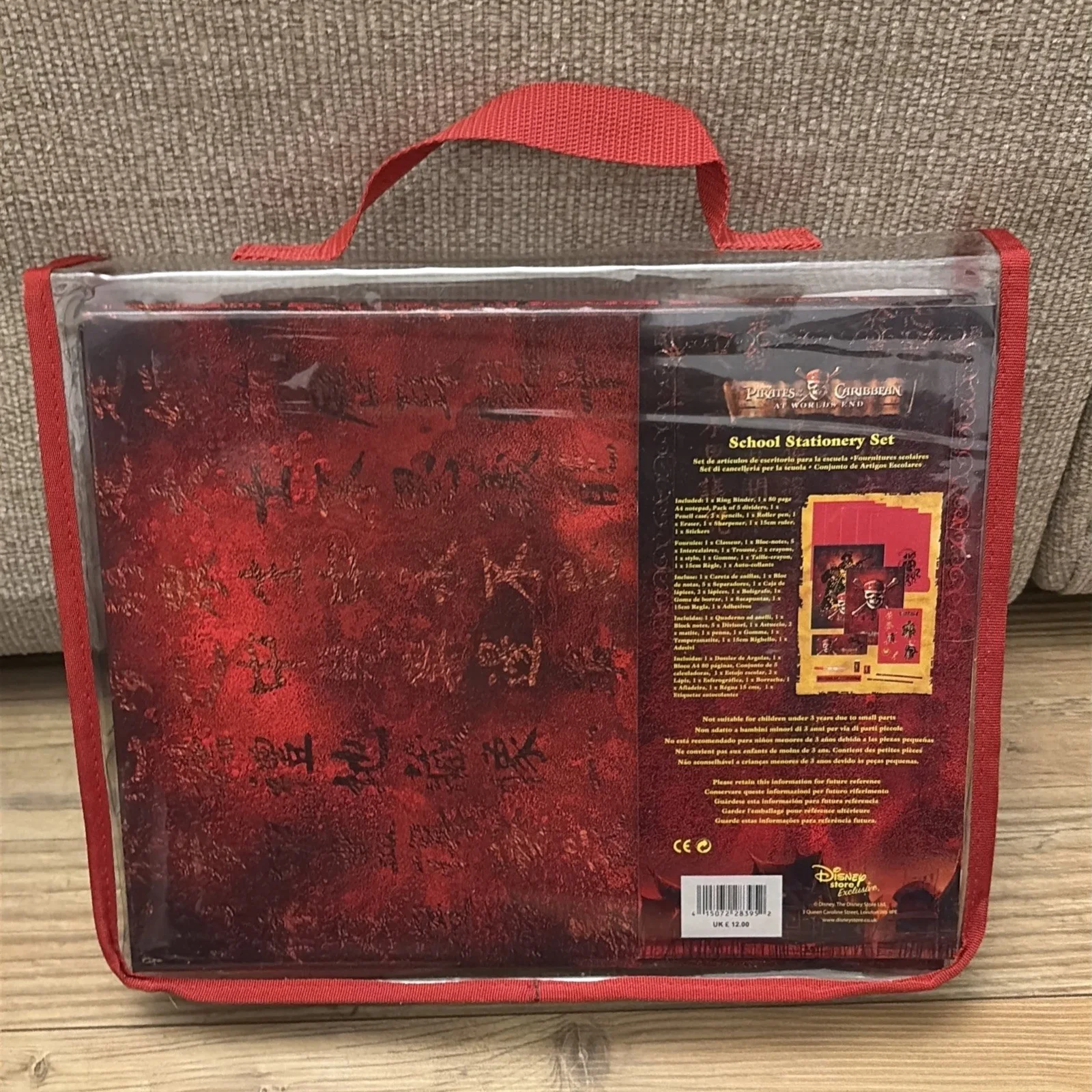 Disney Store Exclusive Pirates Of The Caribbean Worlds End Stationery Case Set, изображение 4