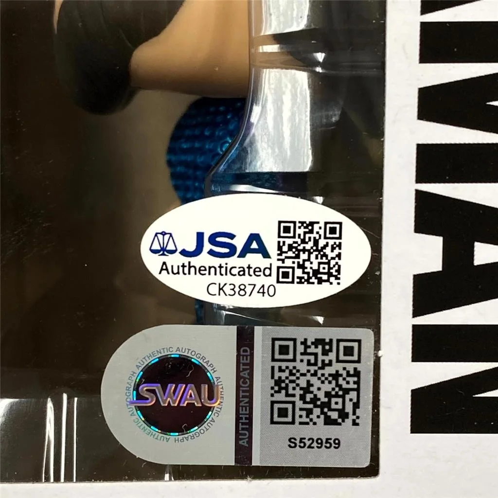 Jason Momoa signed Aquaman Lost Kingdom Funko Pop 1302 autograph ~ JSA & SWAU, изображение 4