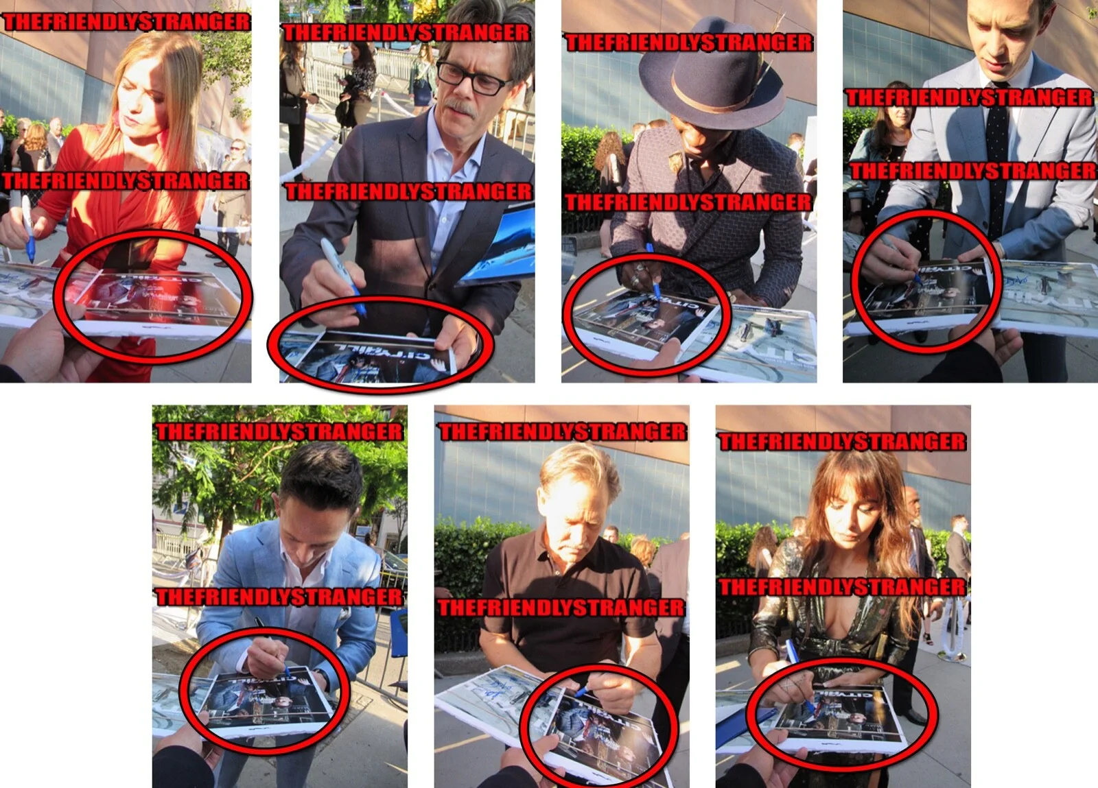 KEVIN BACON, ALDIS HODGE, MORE — Kevin Bacon, Aldis Hodge, +7 signed "CITY ON A HILL" 8x10 Photo Proof ACOA COA, изображение 3