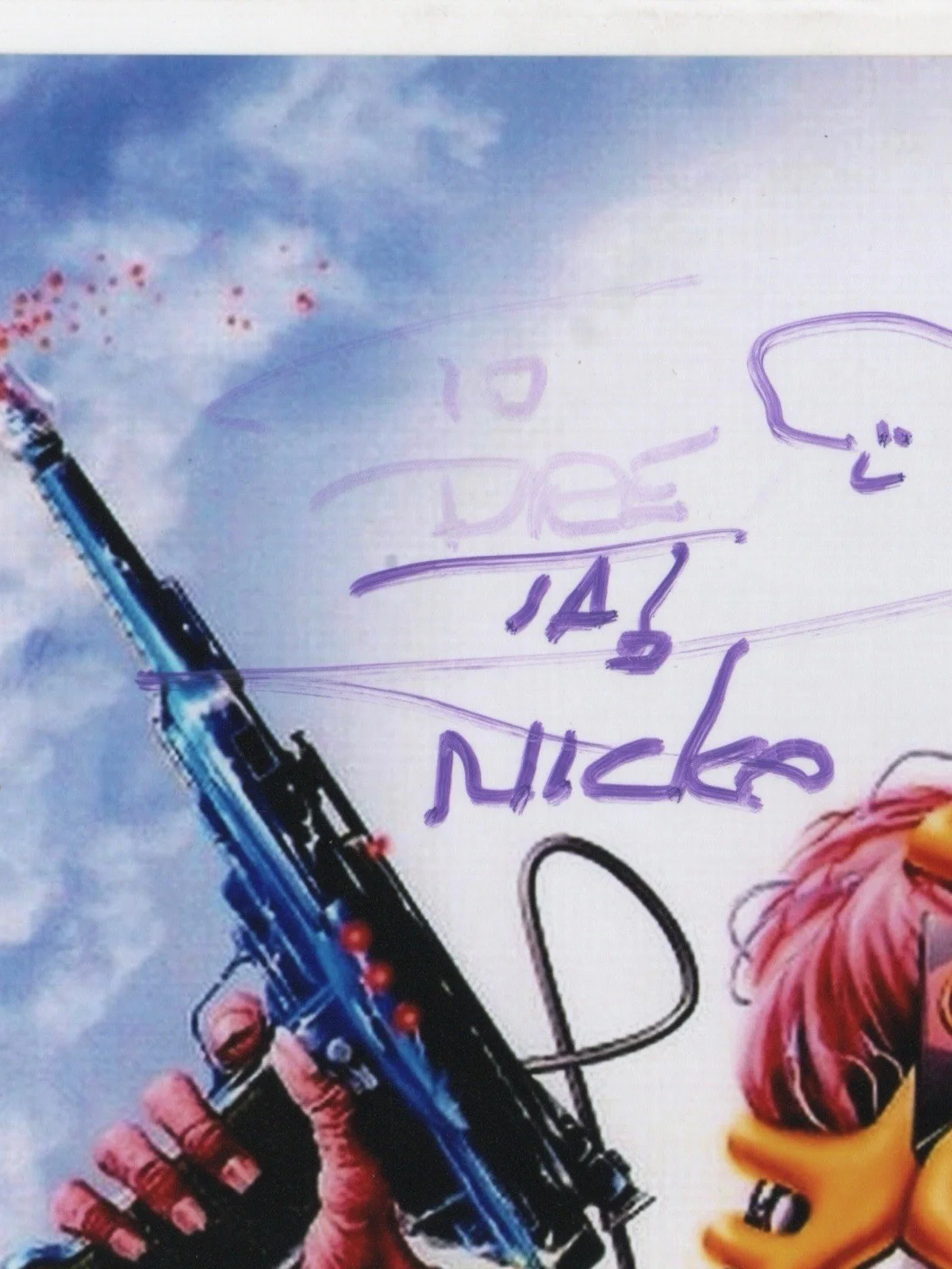 Nicko McBrain — Nicko McBrain signed autograph 8x10 Photo No COA Pass BAS PSA JSA Iron Maiden*IR, image 2