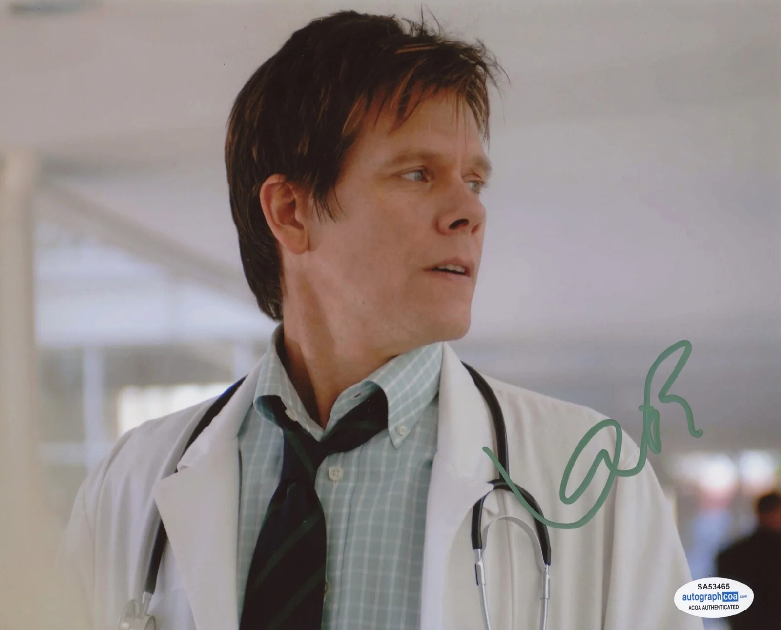 KEVIN BACON — Kevin Bacon signed 8x10 Photo "THE AIR I BREATHE" INVISIBLE MAN Footloose ACOA, изображение 2