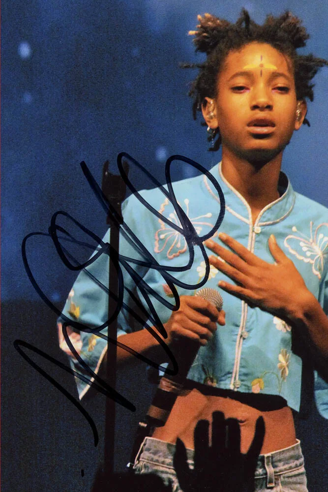 WILLOW SMITH — Willow Smith signed Autographed 8x10 Photo EXACT PROOF Singer ACOA COA Rare, изображение 5
