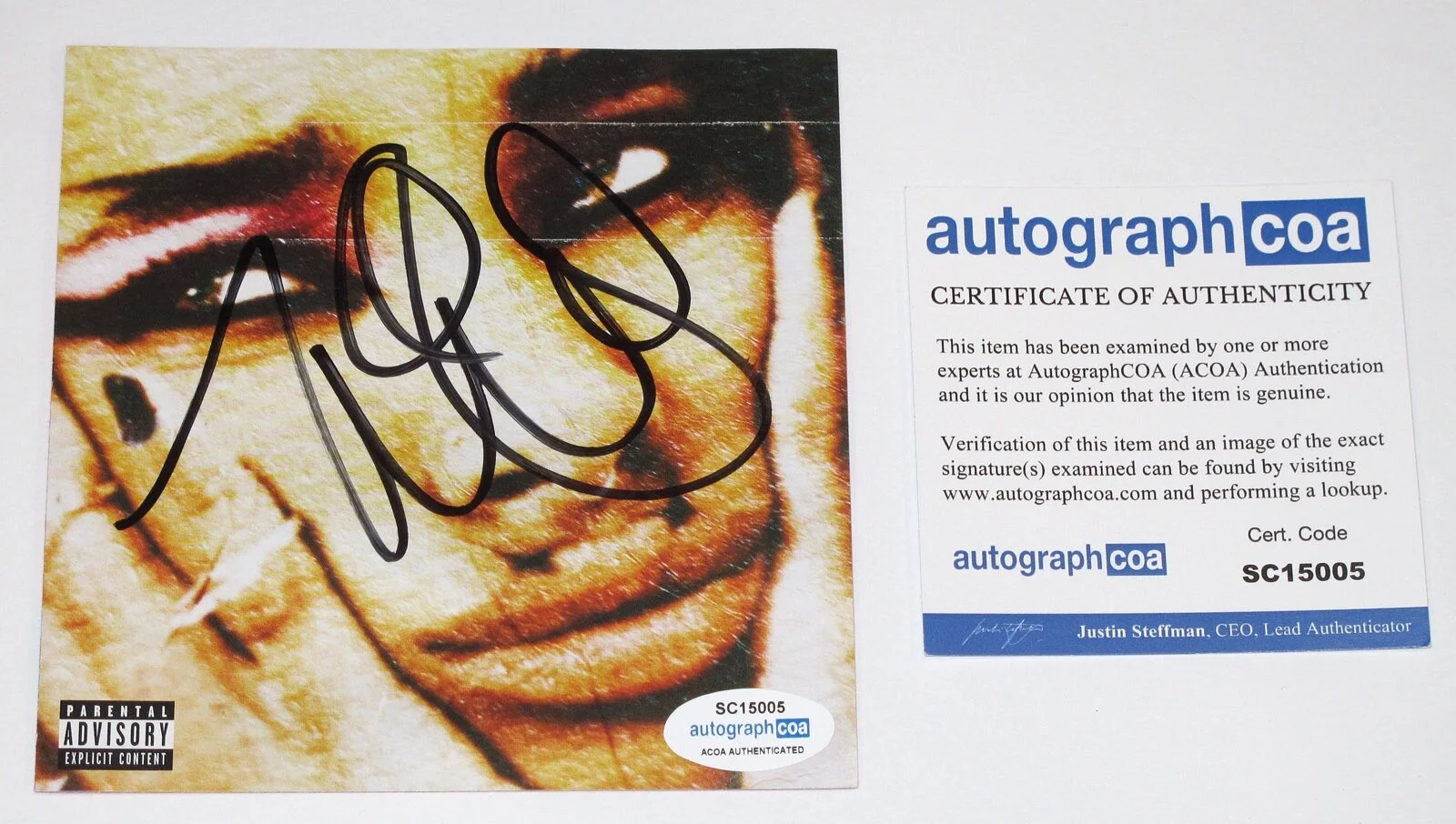 WILLOW SMITH — Willow Smith signed "LATELY I FEEL EVERYTHING" CD Booklet EXACT PROOF a ACOA COA, image 4