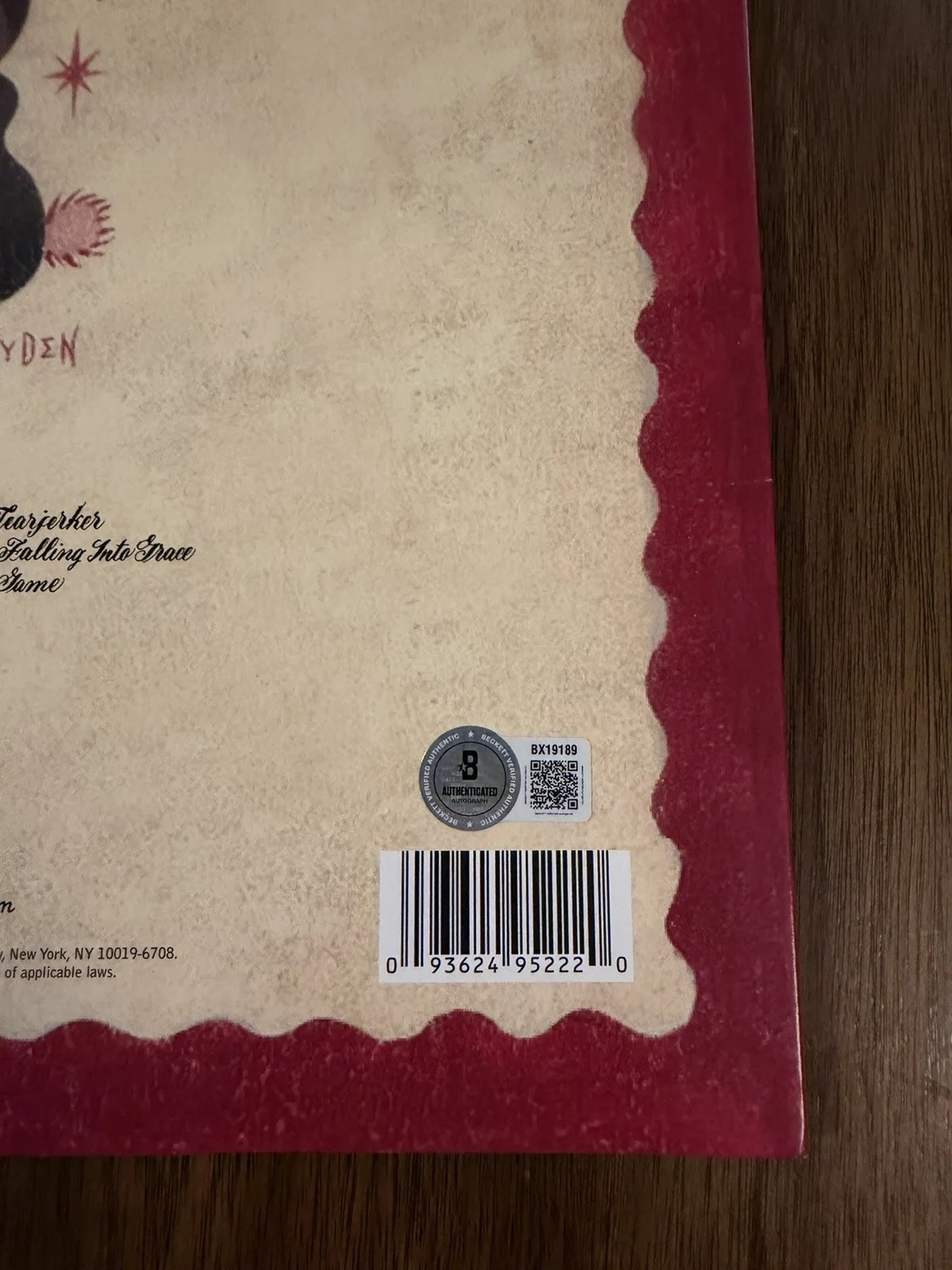Chad Smith ‘Red Hot Chili Peppers’ Signed Vinyl Album ‘One Hot Minute’ Beckett, изображение 4