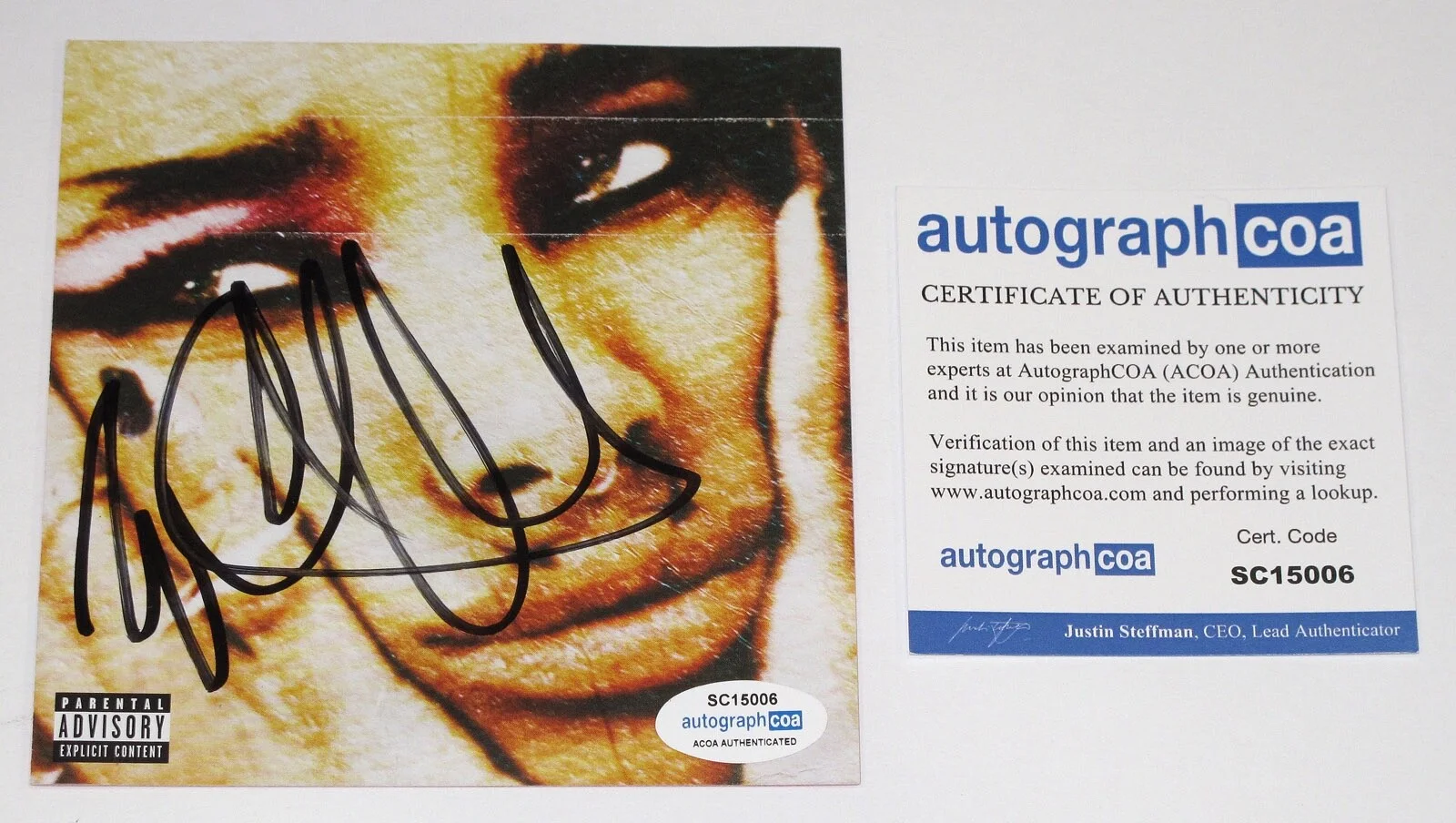 WILLOW SMITH — Willow Smith signed "LATELY I FEEL EVERYTHING" CD Booklet EXACT PROOF b ACOA COA, image 4