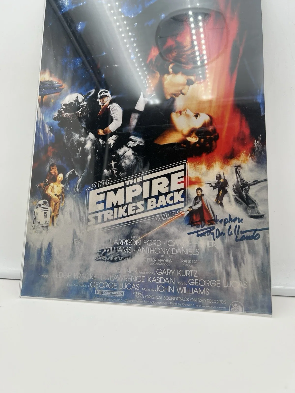 Billy Dee Williams — Star Wars BILLY DEE WILLIAMS Lando Calrissian Signed 11x17 Autographed Poster, image 4