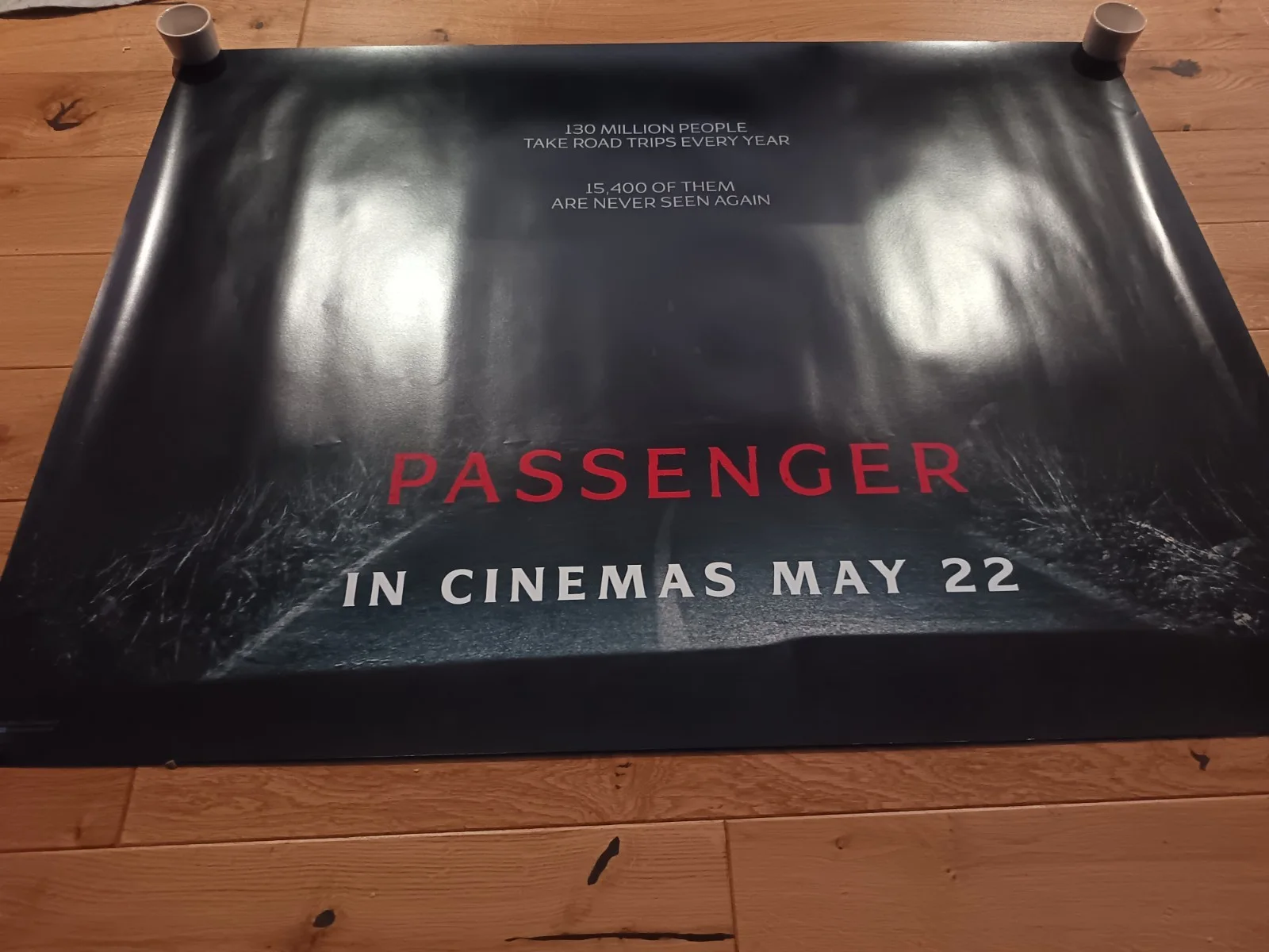 Passanger UK Cinema Quad Poster 30"x40" Double sided, image 2