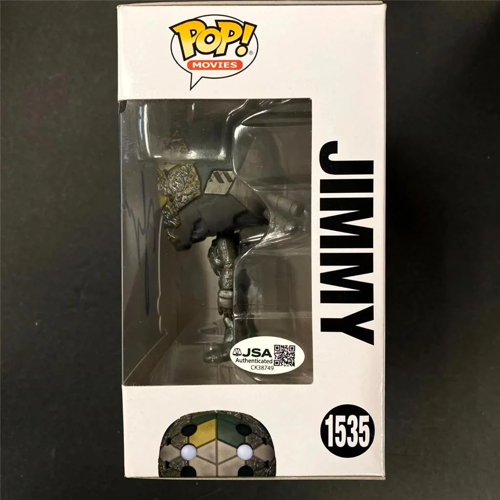Zack Snyder signed Jimmy Rebel Moon Funko Pop 1535 autograph ~ JSA, image 3