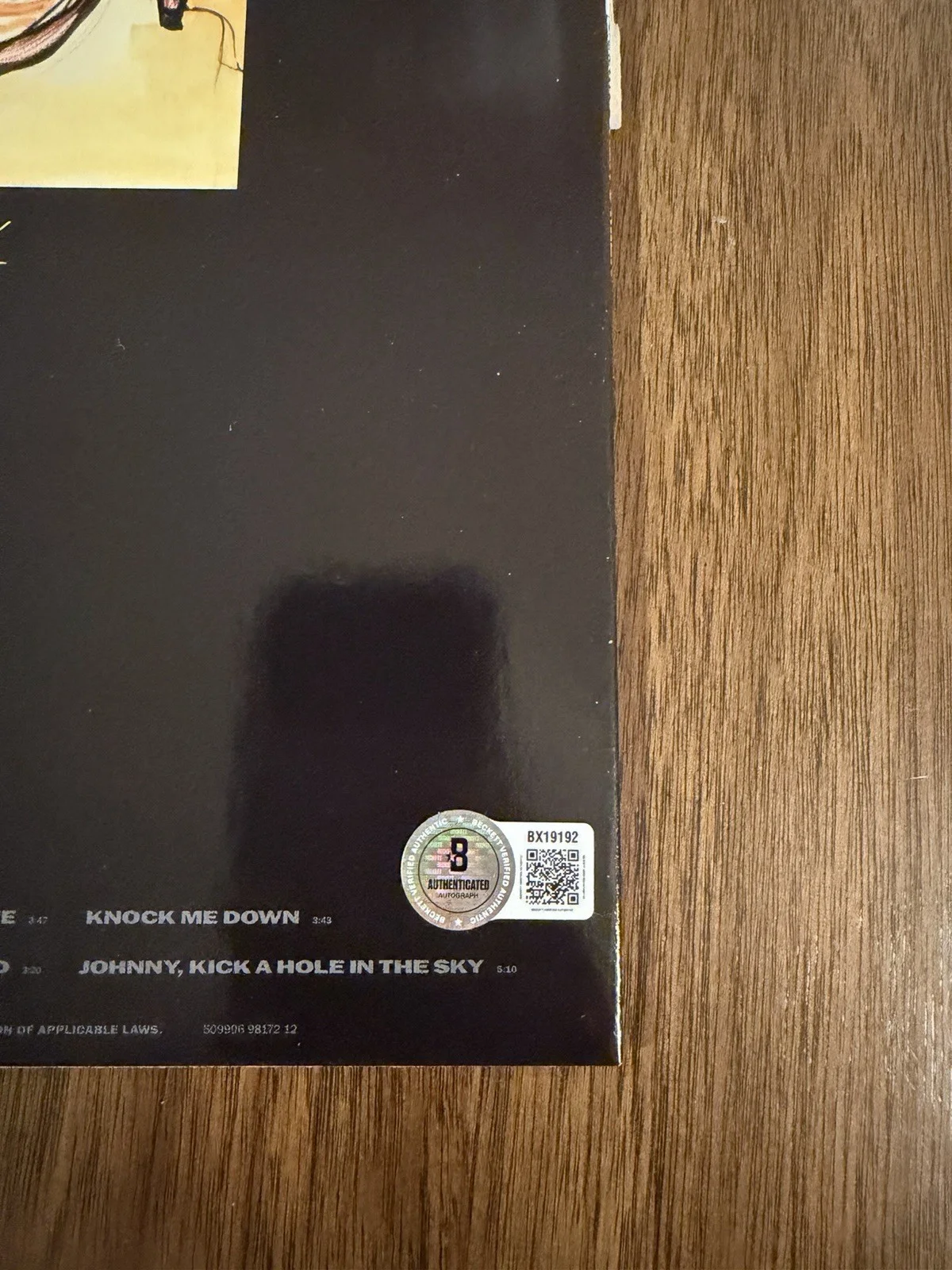 Chad Smith ‘Red Hot Chili Peppers’ Signed Vinyl Album ‘Mother’s Milk’ Beckett, изображение 4