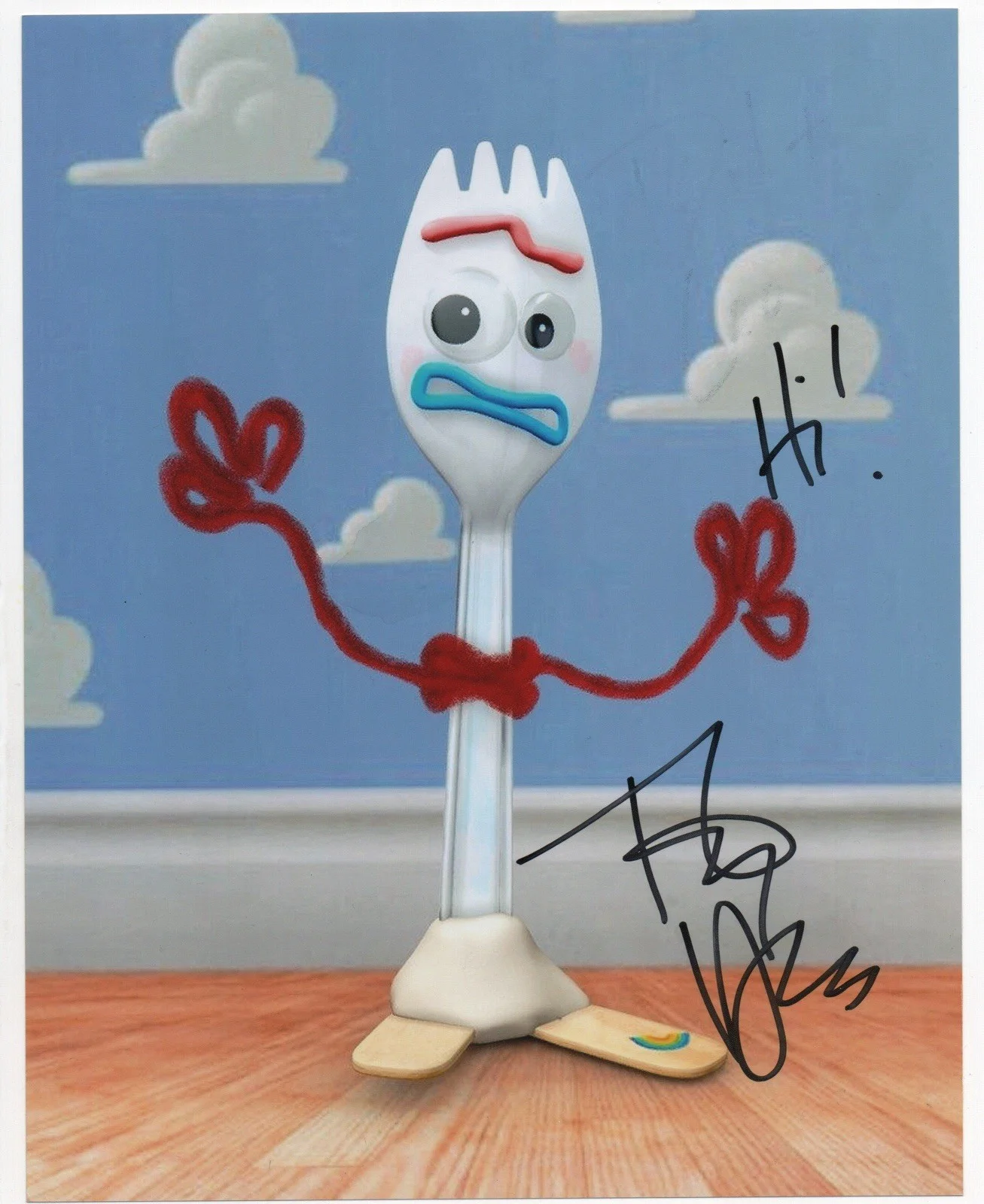 Tony Hale — Tony Hale signed autograph 8x10 Photo No COA Pass BAS PSA JSA Forky Buster *INR