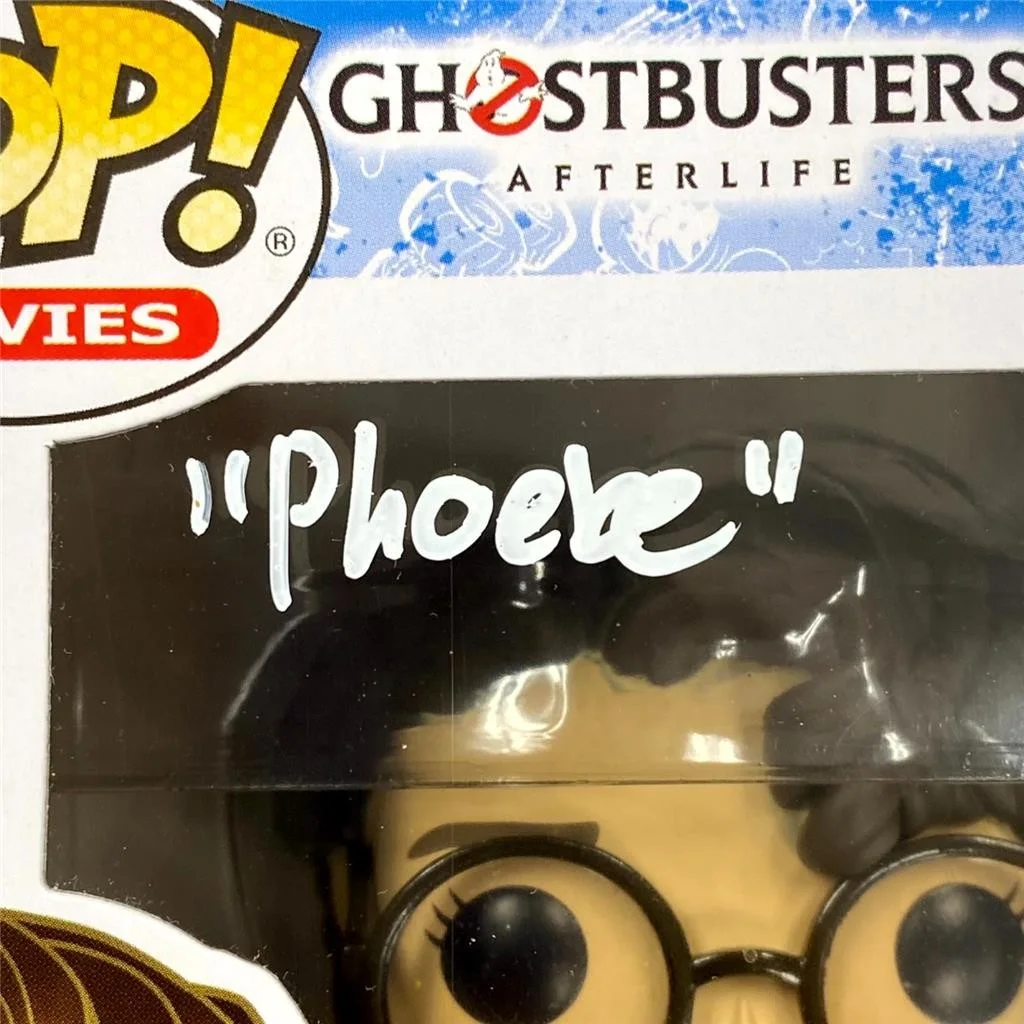 McKenna Grace signed "Phoebe" Ghostbusters Afterlife Funko Pop! autograph ~ JSA, изображение 2