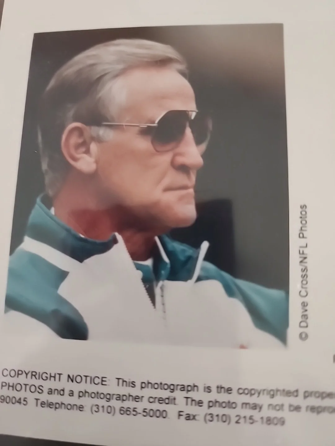 Don shula signed hall of fame photo when he was enshrined in 1997, изображение 5