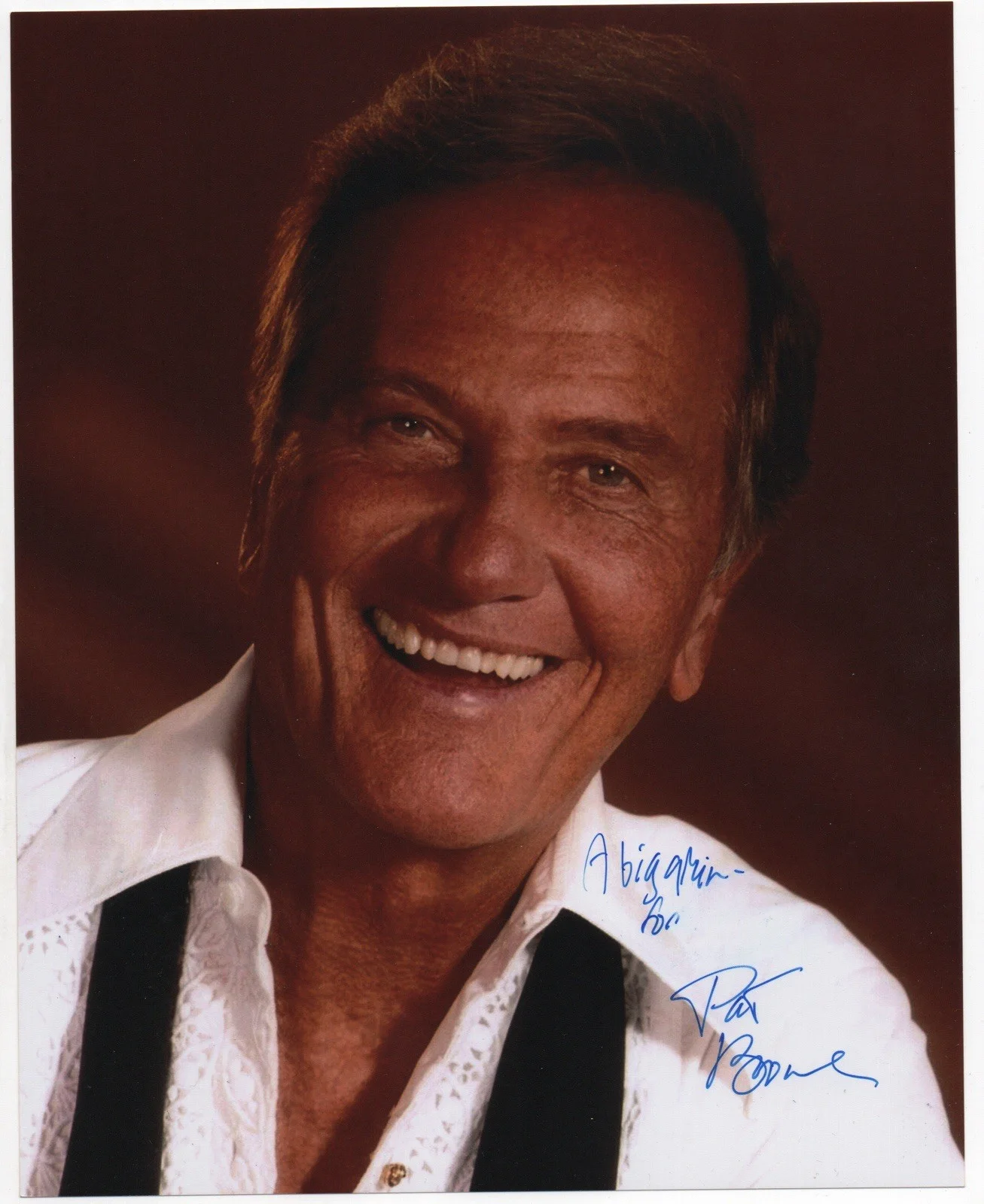 Pat Boone — Pat Boone signed autograph 8x10 Photo No COA Pass BAS PSA JSA Music Pop Jazz *IR