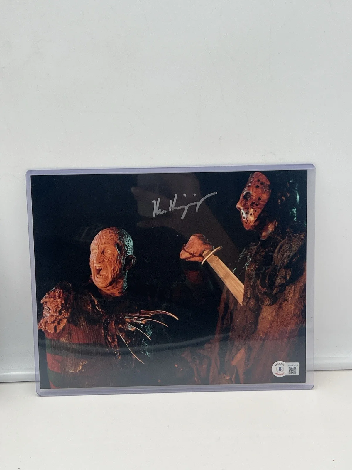 6 - SIGNED Movie Photo 8X10 LOT Autographed Bam Box Beckett Horror Sci-Fi COA, image 2