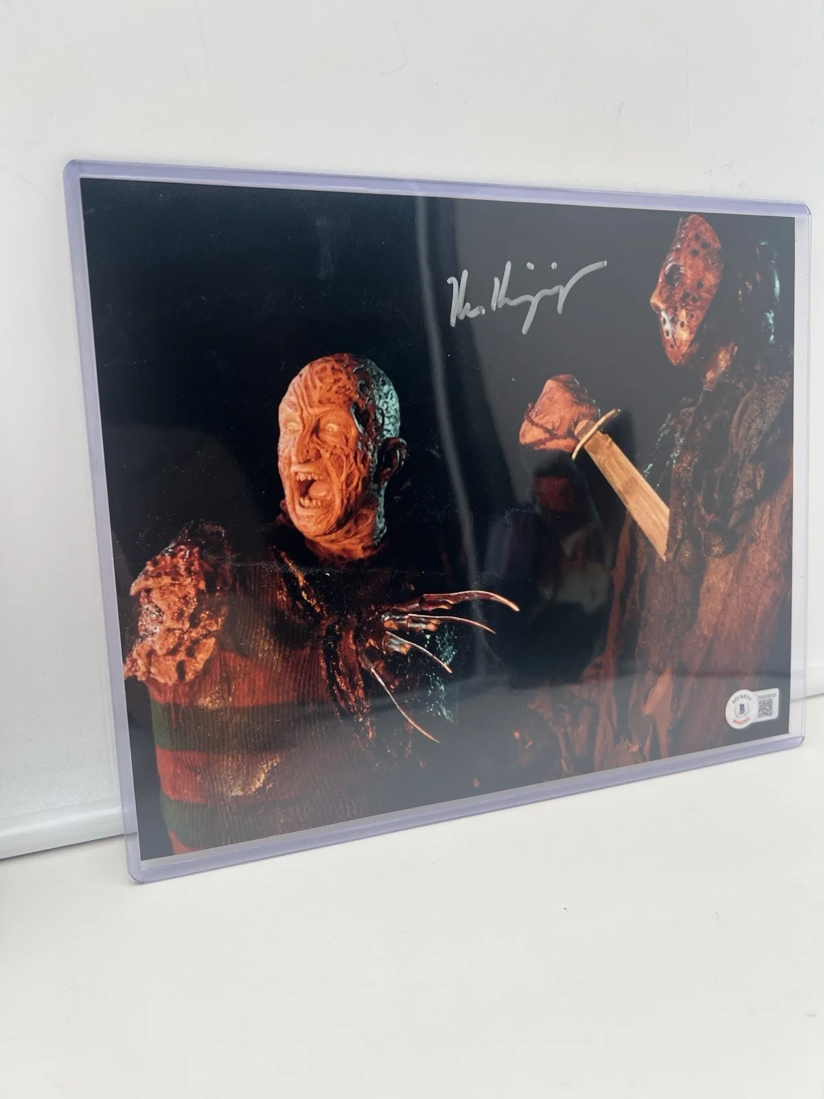 6 - SIGNED Movie Photo 8X10 LOT Autographed Bam Box Beckett Horror Sci-Fi COA, image 3