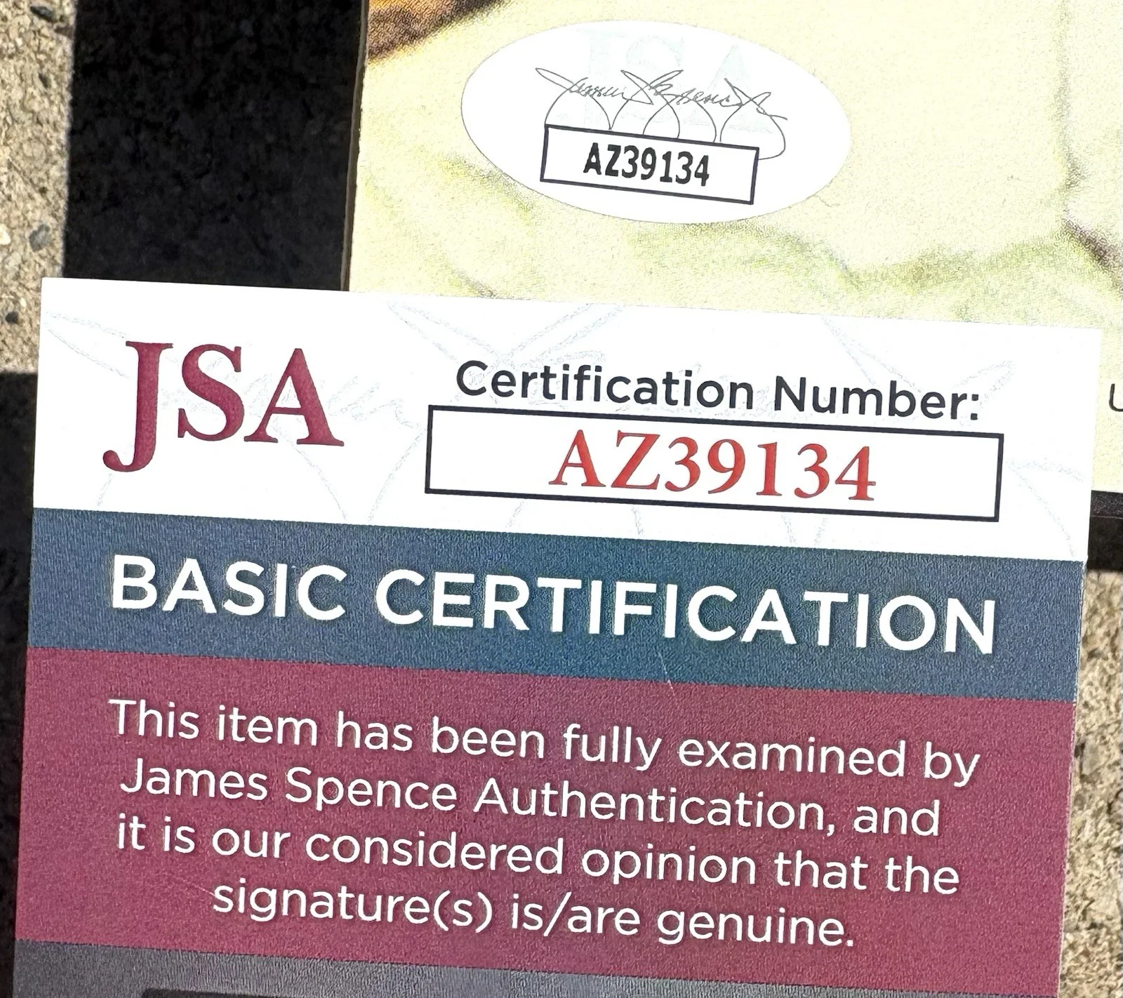 MORRIS DAY SIGNED Vinyl JSA COA Color Of Success, image 4