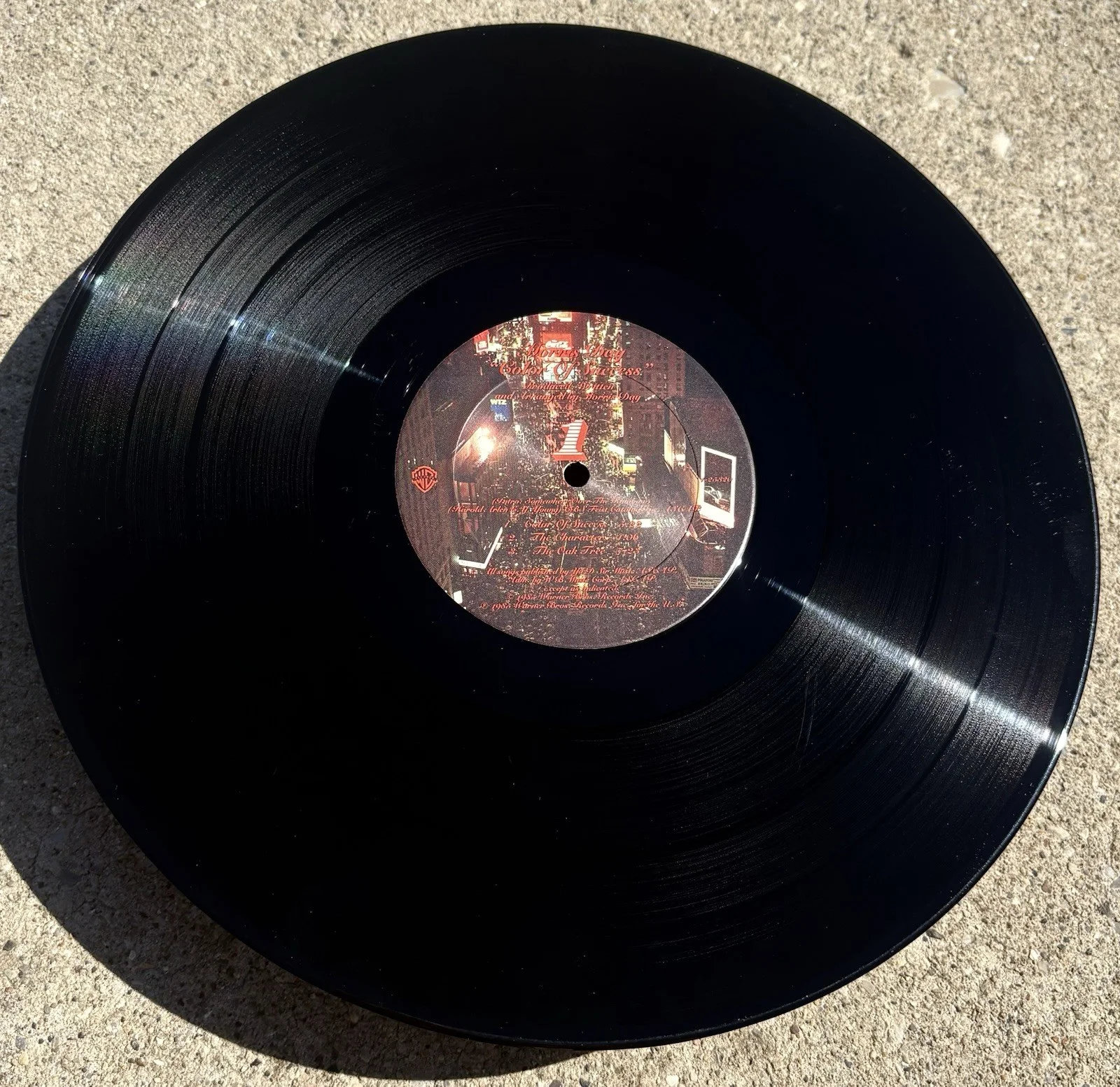 MORRIS DAY SIGNED Vinyl JSA COA Color Of Success, image 5