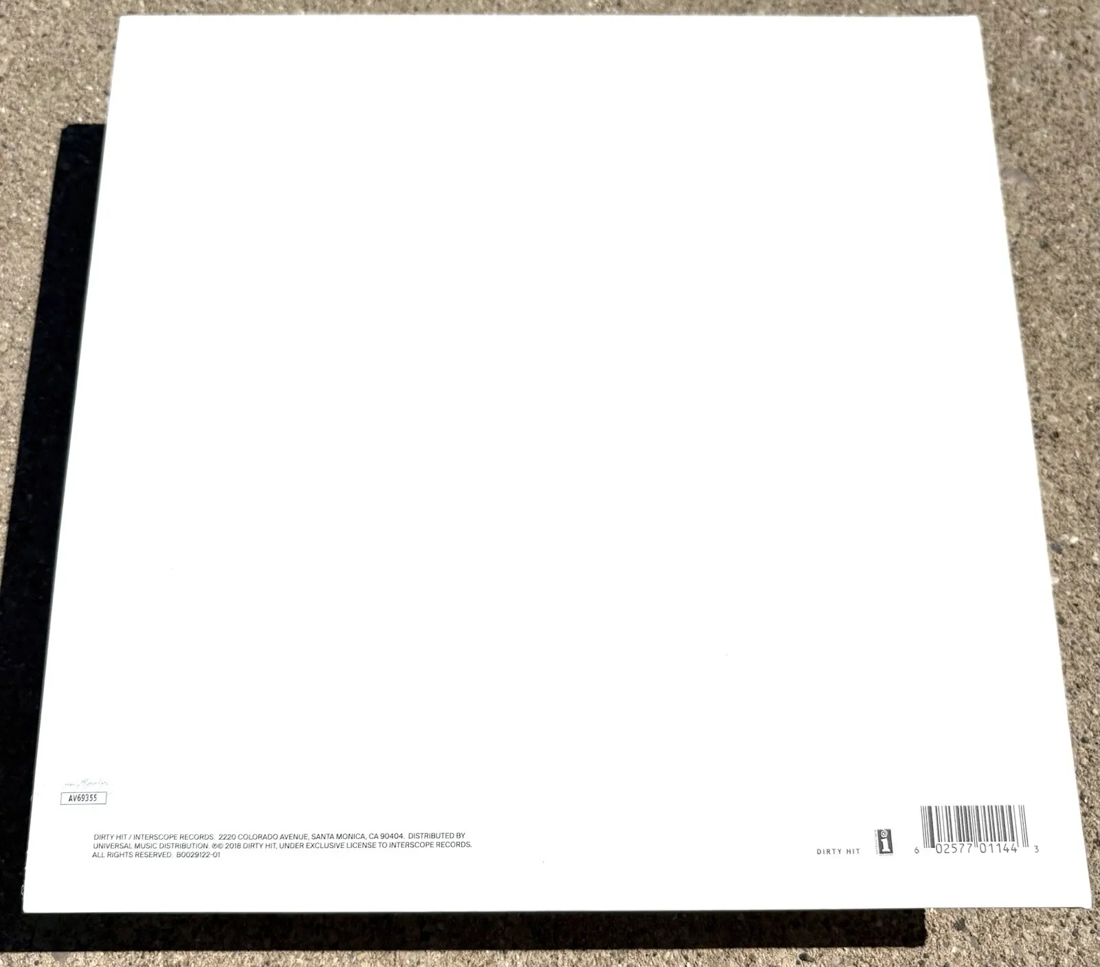THE 1975 Matthew Healy SIGNED Vinyl JSA COA ABIIOR, изображение 2