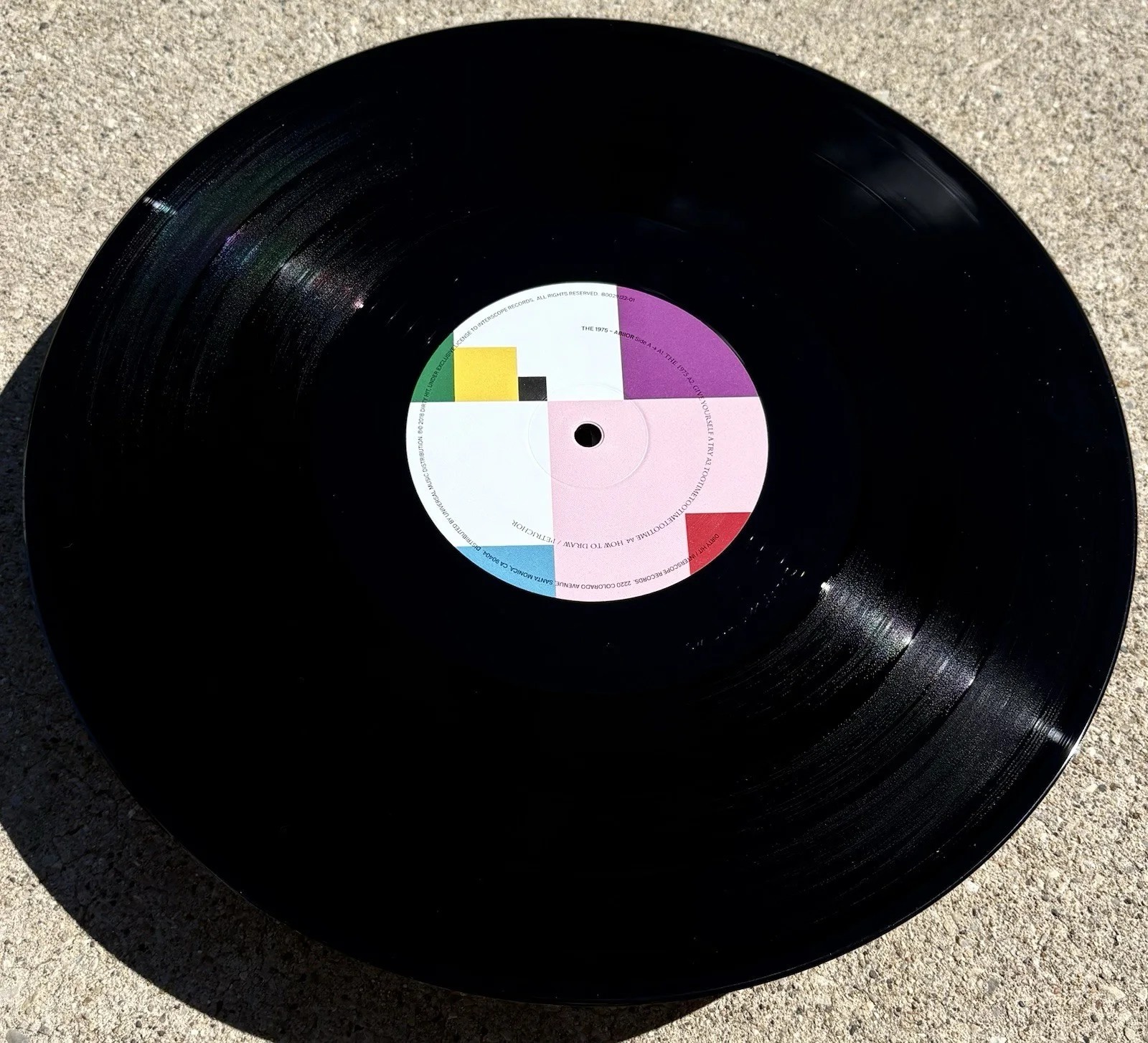 THE 1975 Matthew Healy SIGNED Vinyl JSA COA ABIIOR, изображение 4