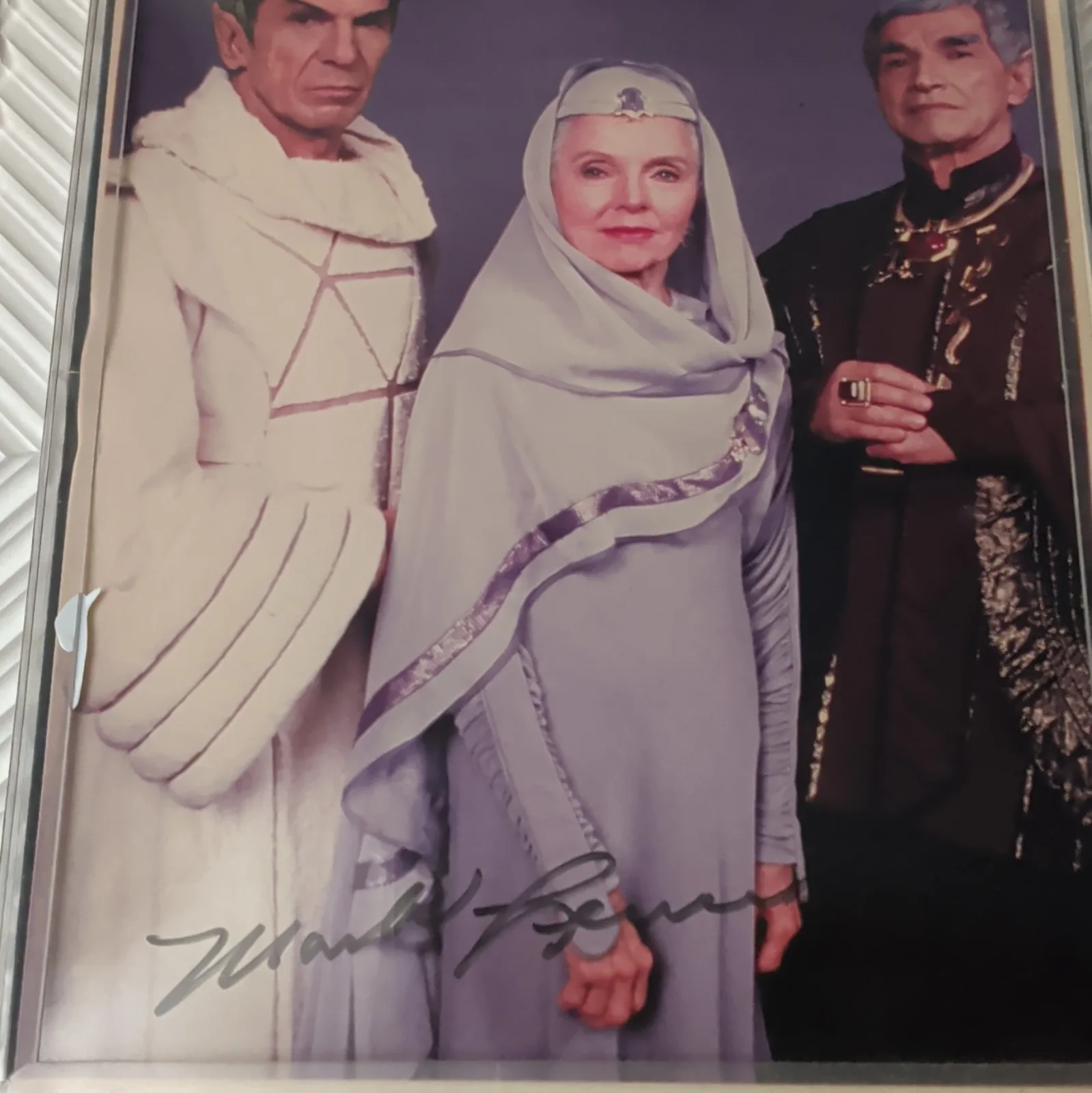 Max Von Sydow — Max Von Sydow Signed Dune 8x10 Original Photograph Framed Autograph, image 2