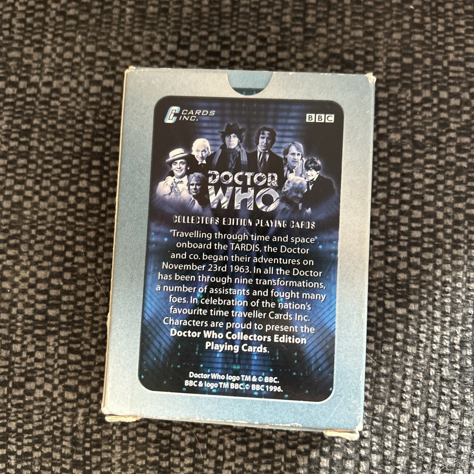 Doctor Who Collectors Edition Playing Cards 1996, изображение 2