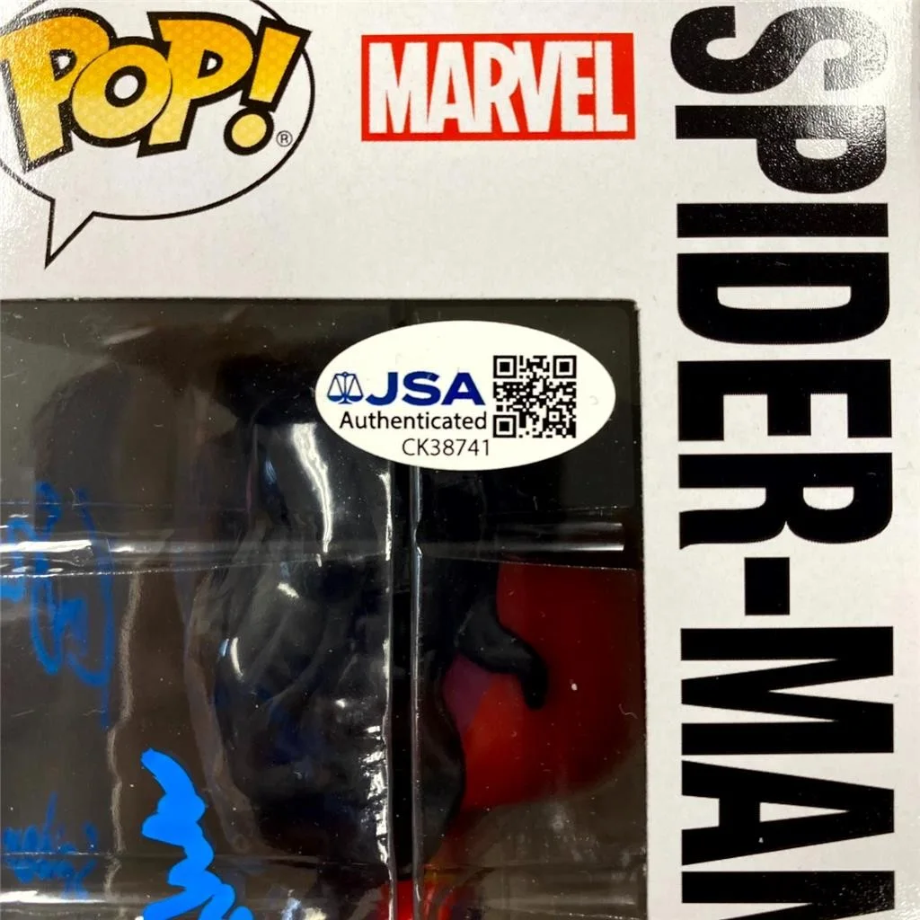 Karan Soni signed "Spider-Man India, Pavitr Prabhakar" Funko Pop! autograph JSA, изображение 5