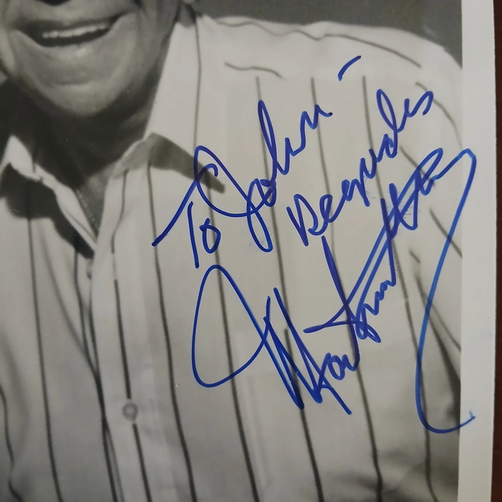 morey amsterdam — morey amsterdam signed 5x7 photo dick van dyke actor, image 4