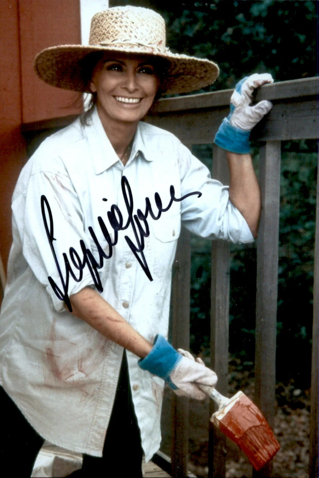 Sophia Loren — Sophia Loren Signed Autographed 4x6 Photo Movie Star / Actress / Beautiful #2