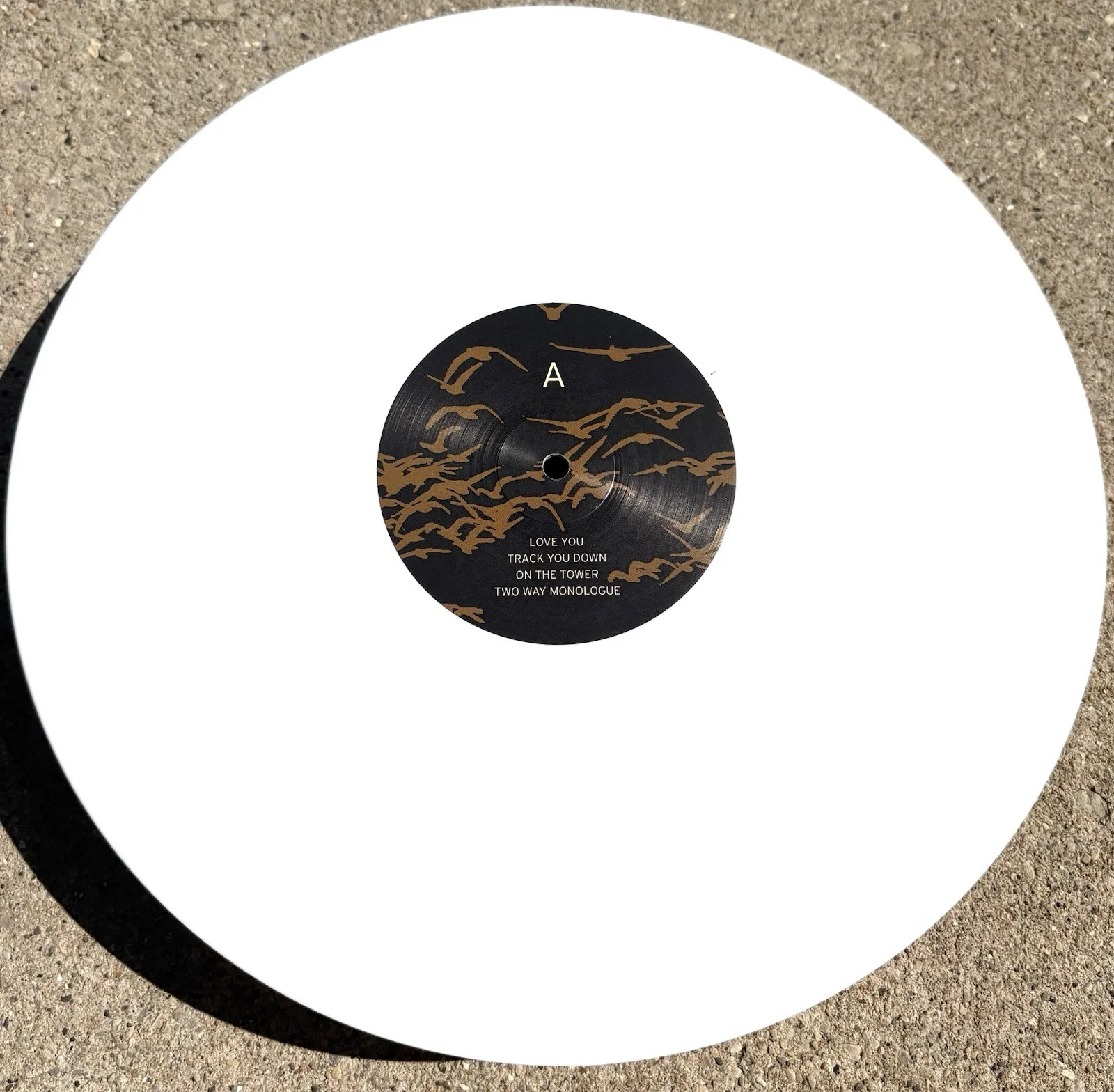 SONDRE LERCHE SIGNED White Vinyl JSA COA Two Way Monologue, image 5
