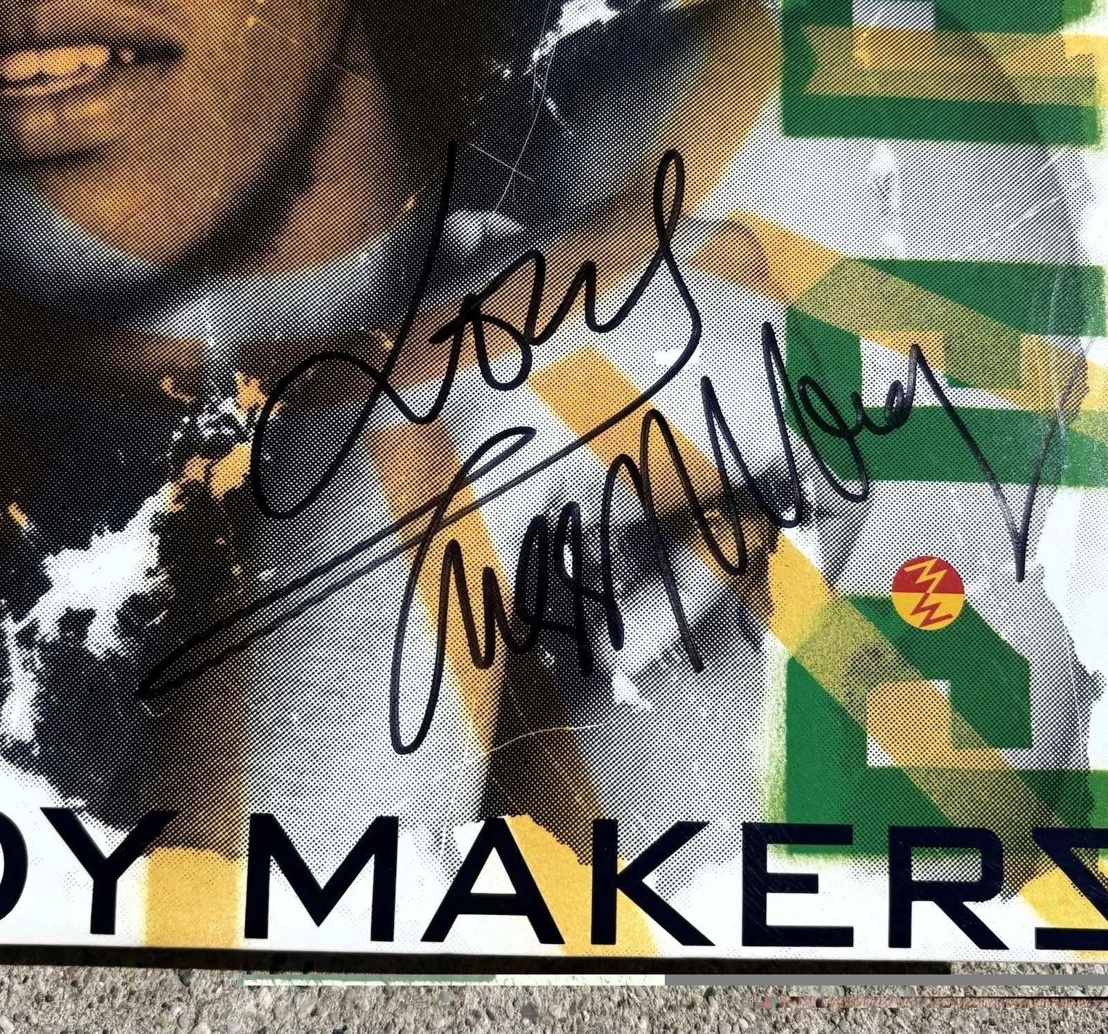 ZIGGY MARLEY SIGNED Vinyl JSA COA Melody Maker, image 2