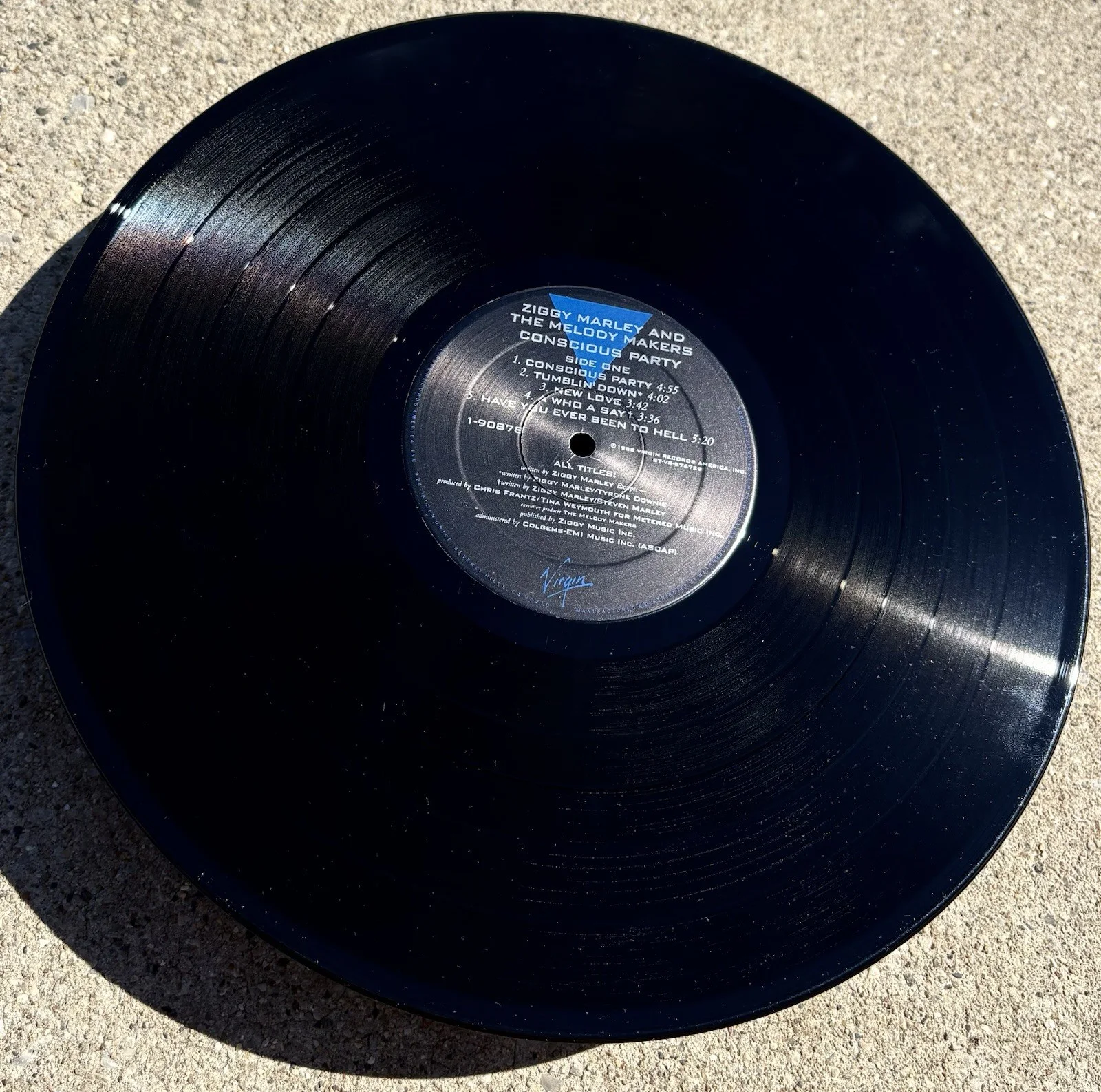 ZIGGY MARLEY SIGNED Vinyl JSA COA Melody Maker, image 5