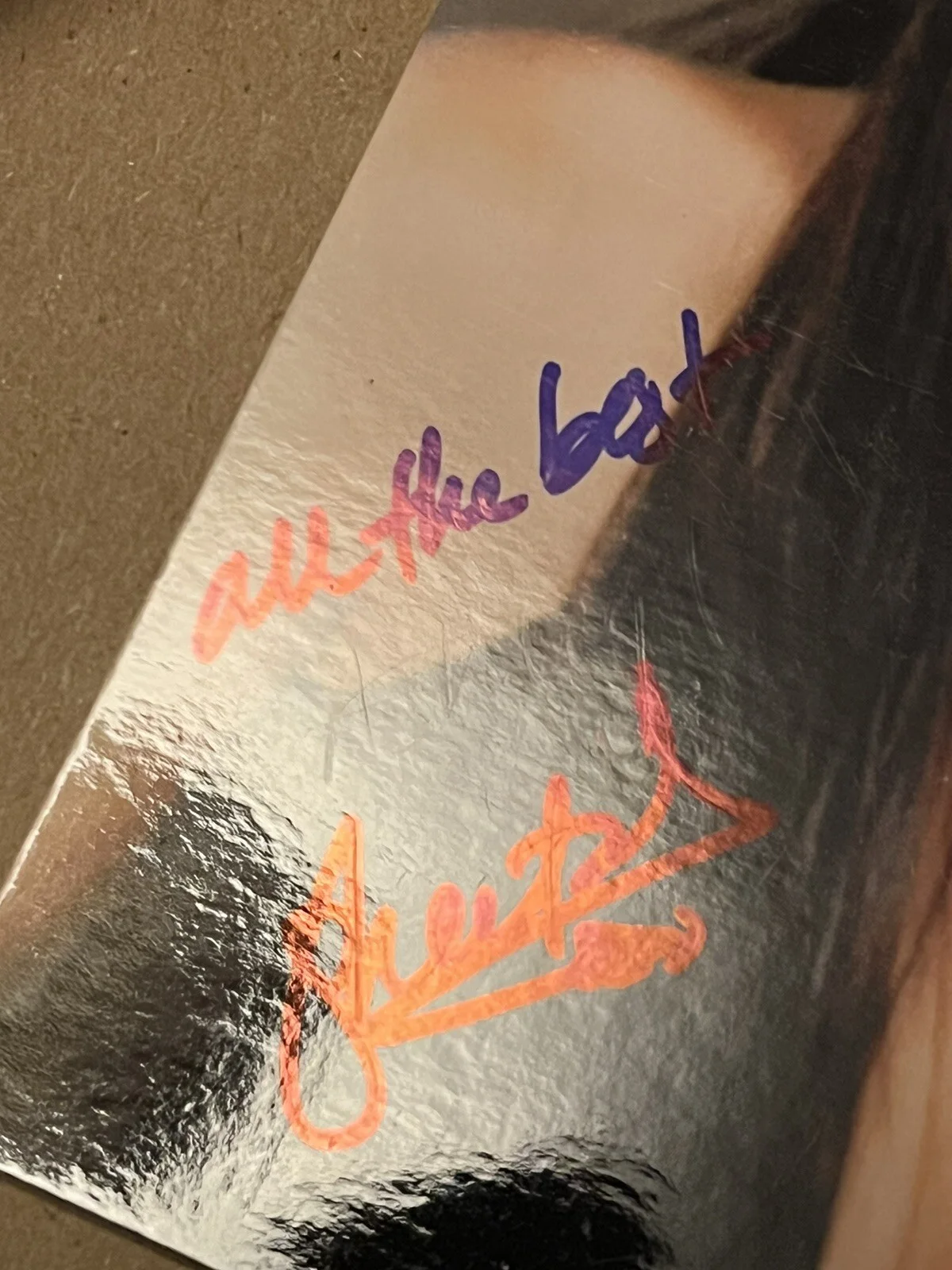 Sheetal Sheth — Sheetal Sheth Signed Auto 4x6 Photo I Can't Think Straight The World Unseen #5, изображение 2