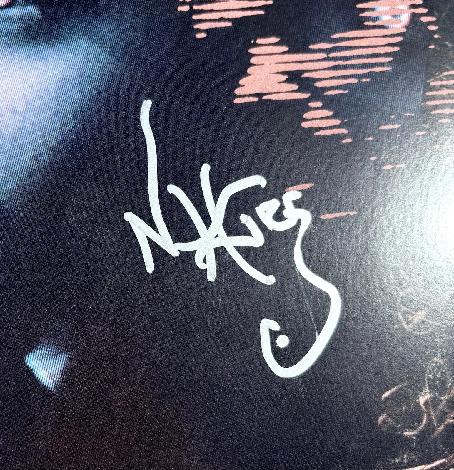 NIVEK OGRE Skinny Puppy SIGNED Vinyl JSA COA Cleanse Fold And Manipulate, image 2