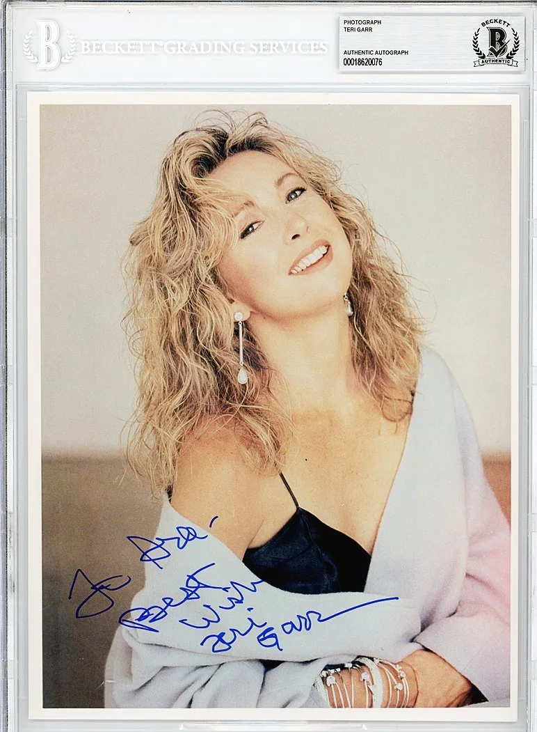 Teri Garr — 1990's -TERI GARR- BECKETT Signed/Autograph/Auto Vintage 8x10 Movie Photo