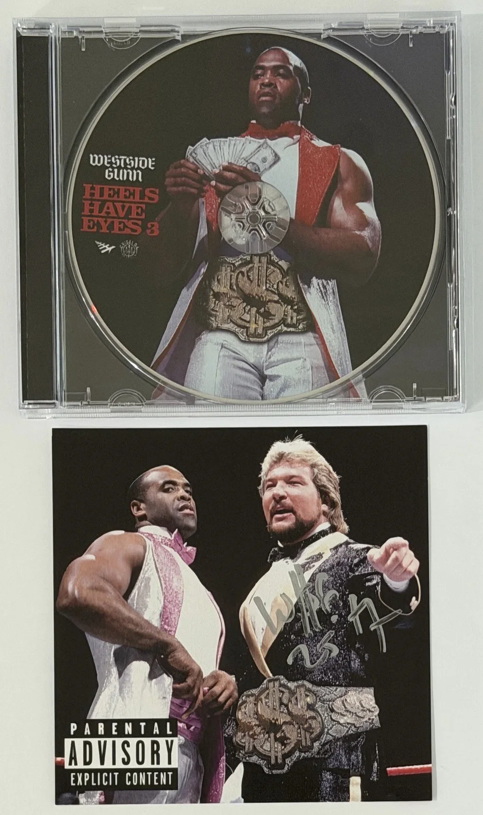 SIGNED Westside Gunn AUTOGRAPH Heels Have Eyes 3 Cover Art Card & CD PSA DNA COA, изображение 3