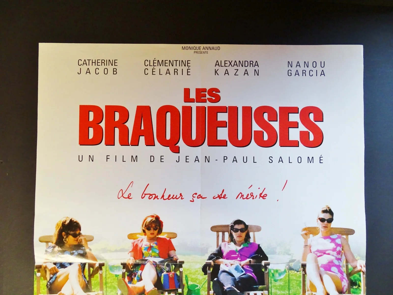 Les Braqueuses Girls with Guns 1994 original French movie poster + 8 lobby cards, изображение 2