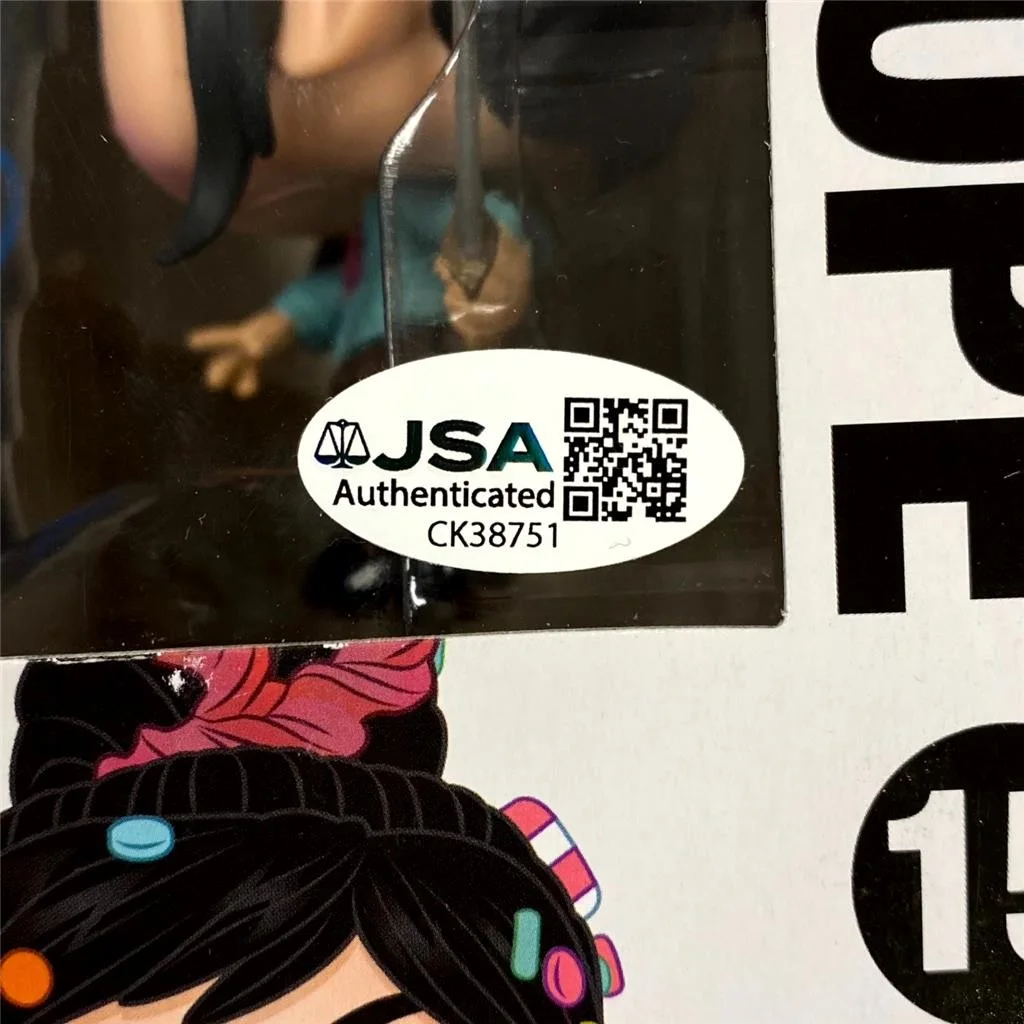 Sarah Silverman signed Vanellope Wreck It Ralph Funko Pop! #15 autograph ~ JSA, image 4