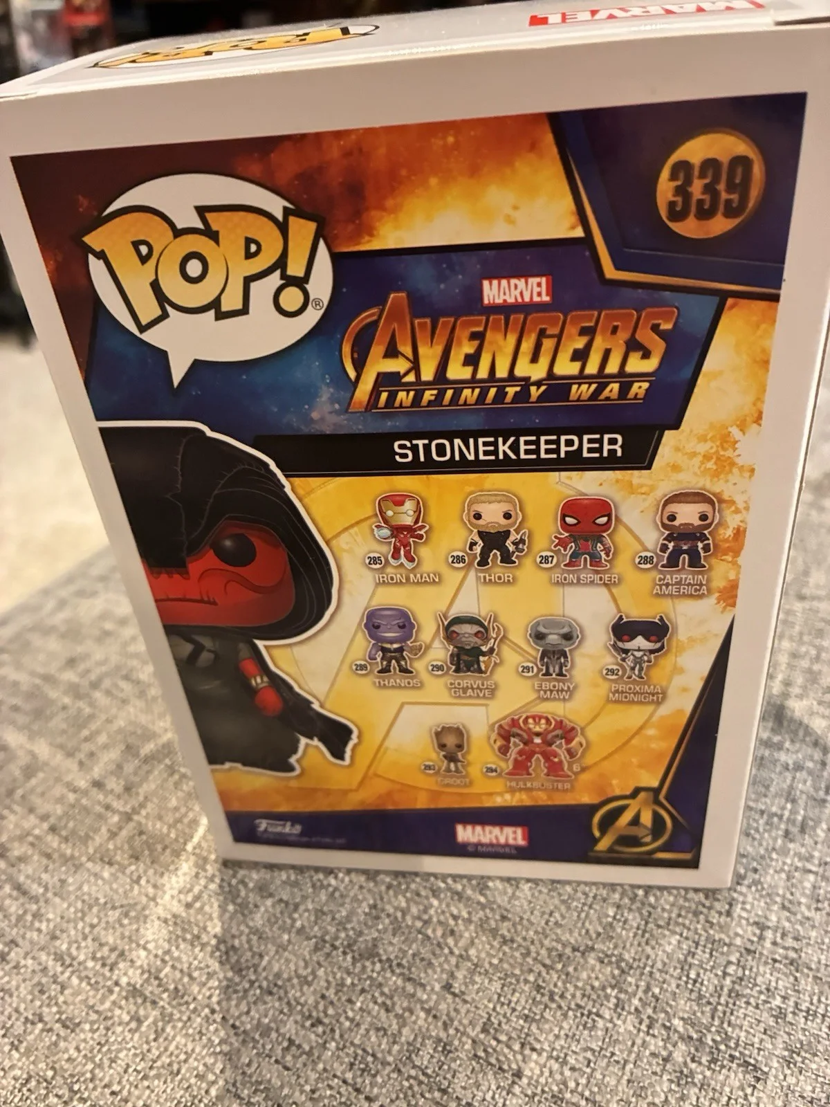 FUNKO POP! Ross Marquand Stonekeeper Signed Auto Autograph INSCRIBED, image 3