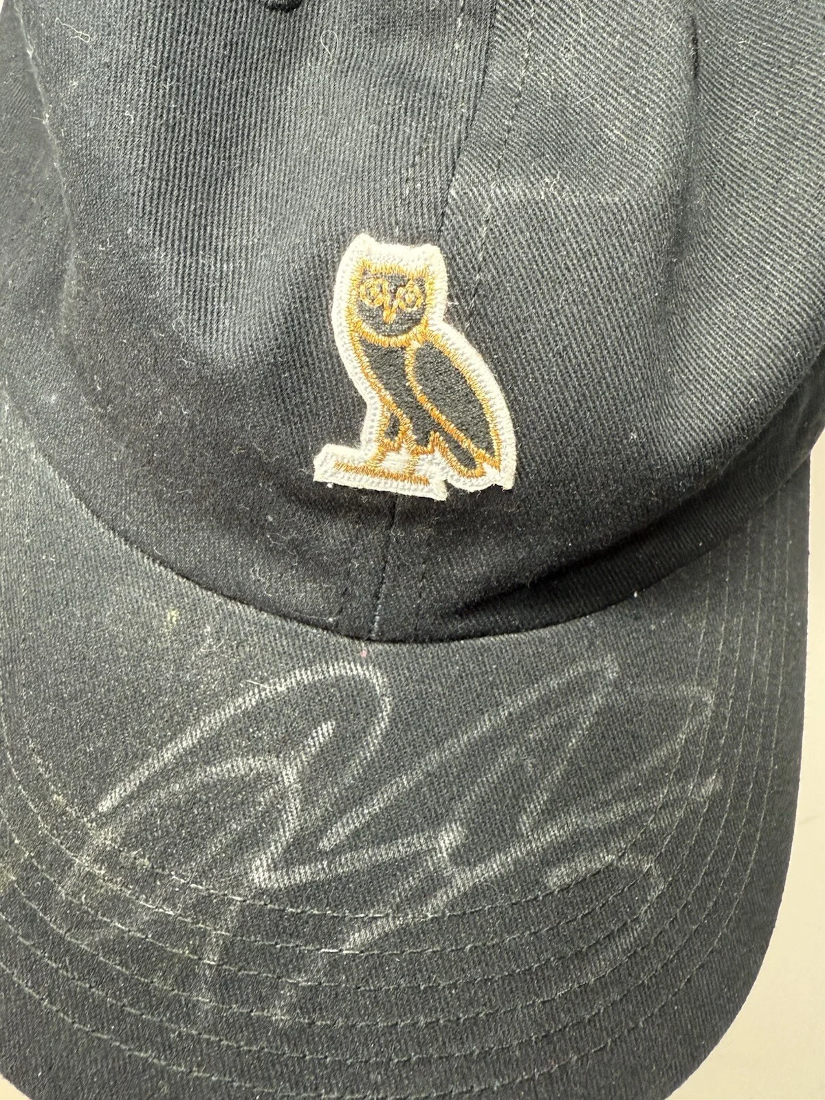 Autographed Drake Aubrey Graham Ovo Hat, image 2