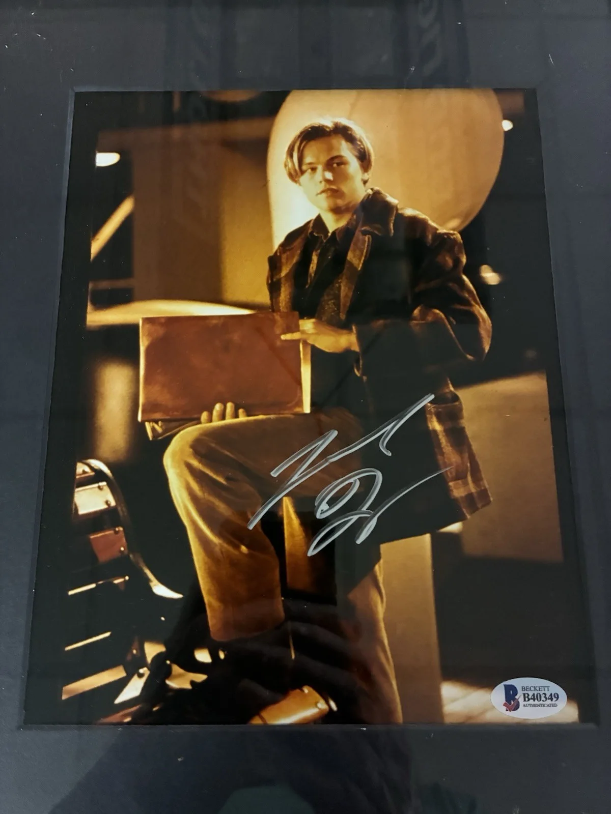 Leonardo Dicaprio 8x10 Beckett Titantic Photo, image 2