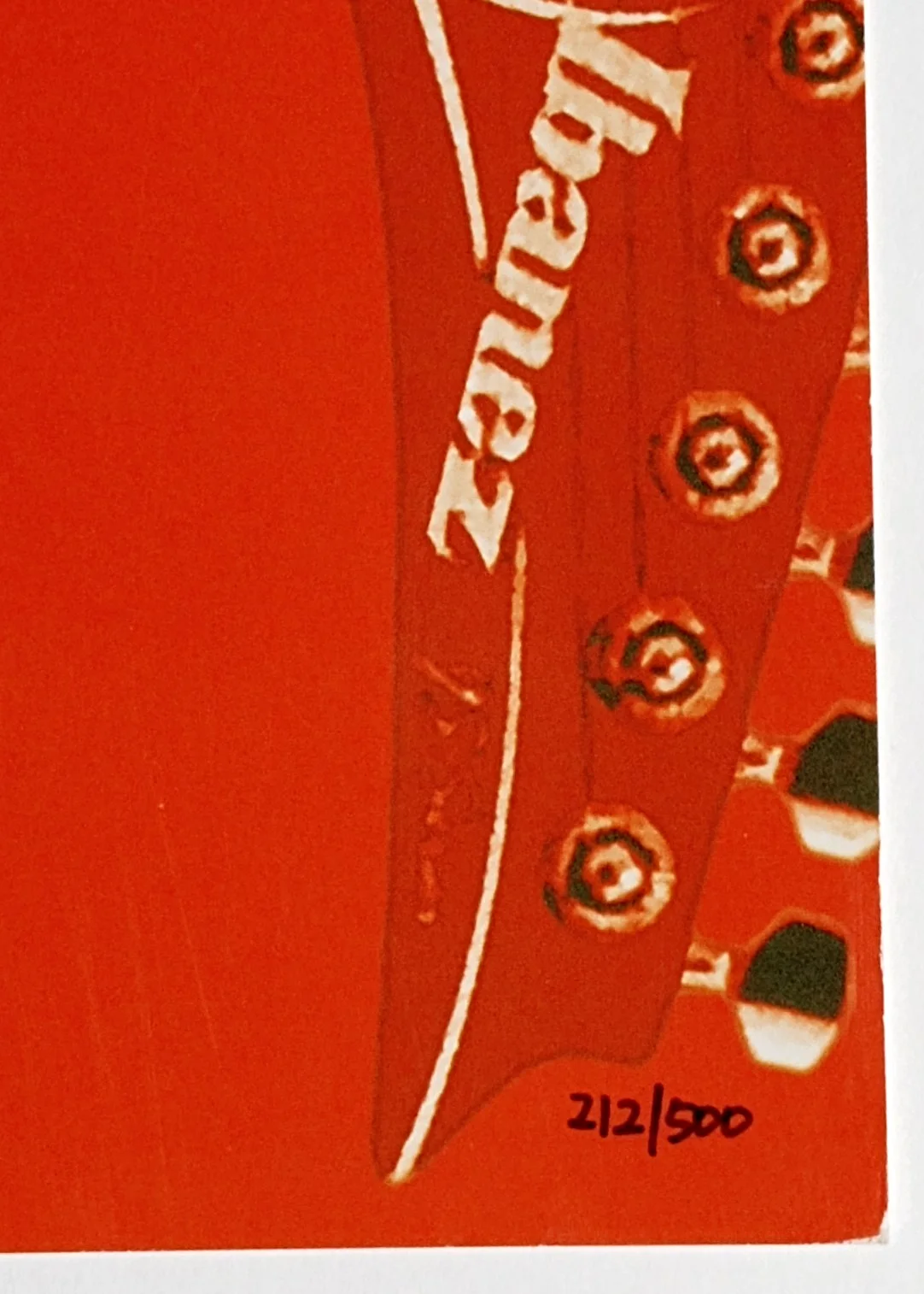 Joe Satriani Signed Club Joe 2013 North American Tour Concert Poster 13"w x 19"h, изображение 4