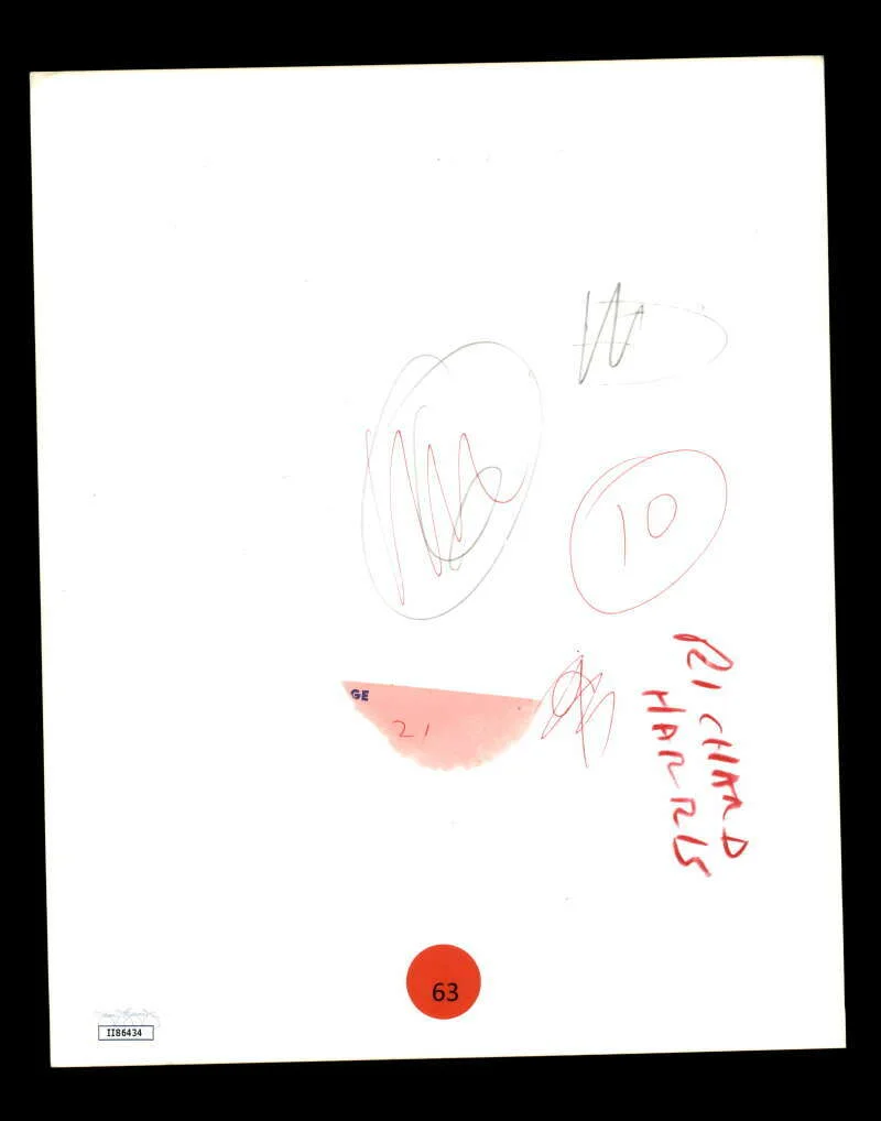 Richard Harris — Richard Harris JSA Coa Hand Signed 8x10 Vintage Photo Autograph, изображение 2
