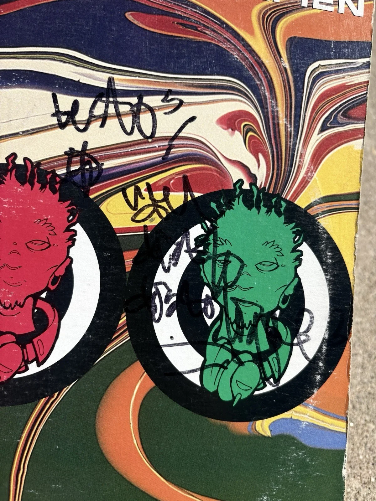 DEL THE FUNKY HOMOSAPIEN SIGNED Vinyl JSA COA RAP HIP HOP, image 2