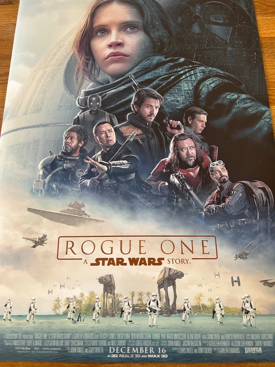 Poster Rogue One A Star Wars Story 43cm x 64cm (Bit Bigger Than A2), image 2