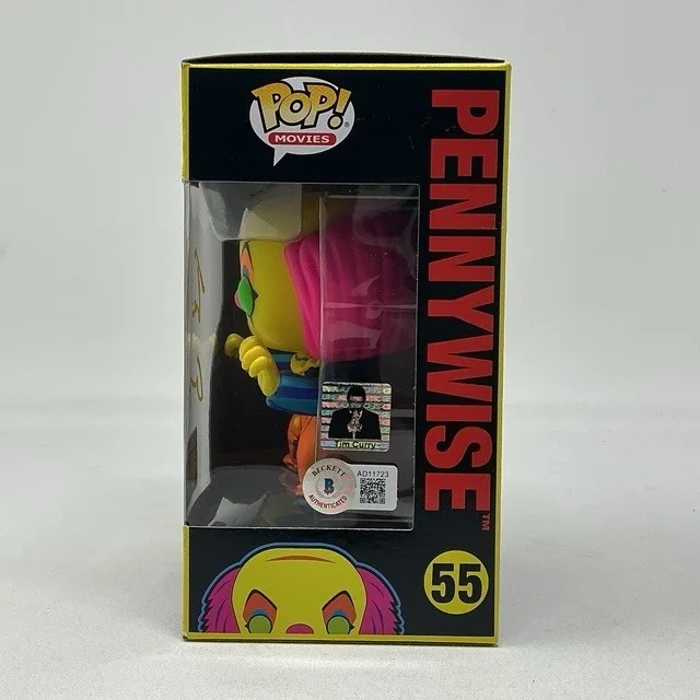 Tim Curry — Tim Curry Autographed Pennywise IT Limited Edition Blacklight Funko Pop BAS, image 5
