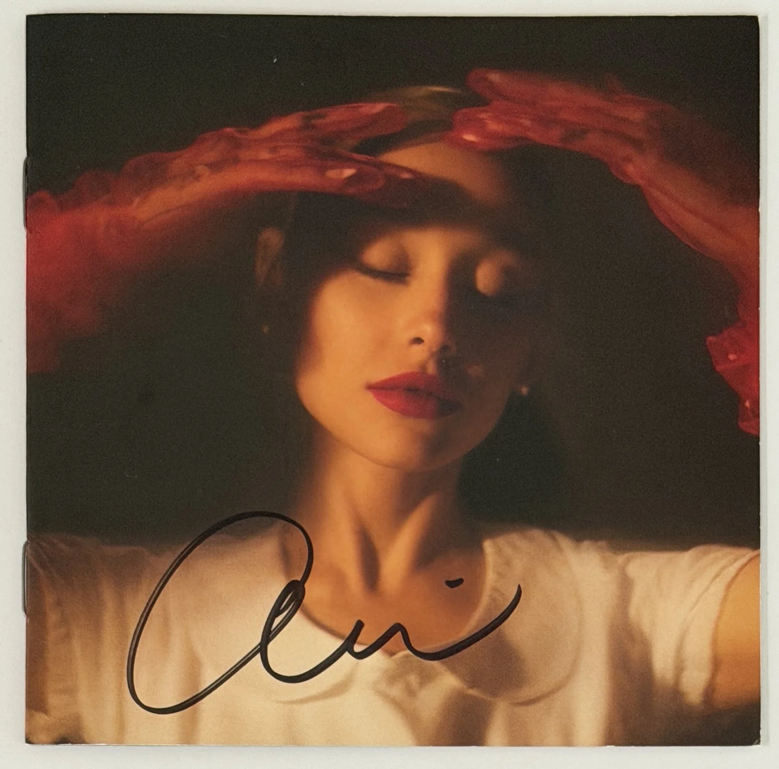 FRAMED Ariana Grande SIGNED Eternal Sunshine CD Book AUTOGRAPH & CD PSA DNA COA, изображение 3