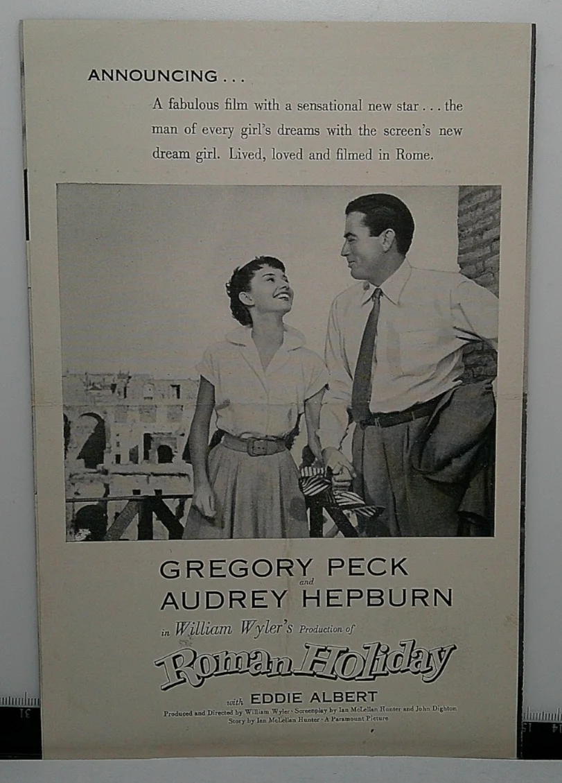 1953 Radio City Music Hall New York leaflet The Band Wagon Fred Astaire, изображение 2