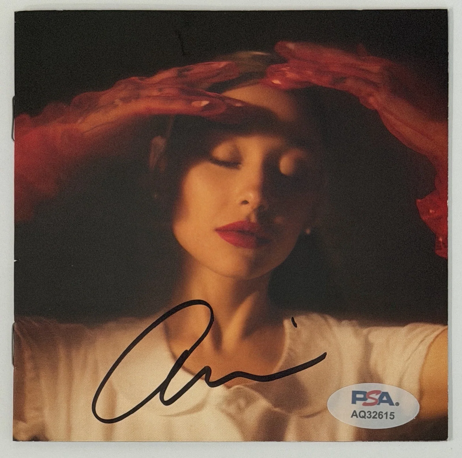 FRAMED Ariana Grande SIGNED Eternal Sunshine Book AUTOGRAPH & CD PSA DNA COA, изображение 2