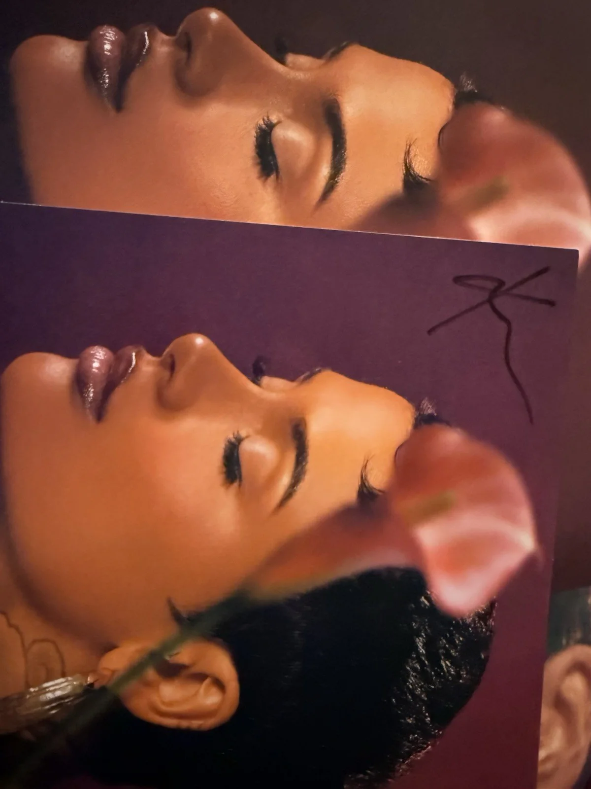 Kehlani Signed Flower Cover Original Vinyl Record Music Industry Collectible, изображение 3